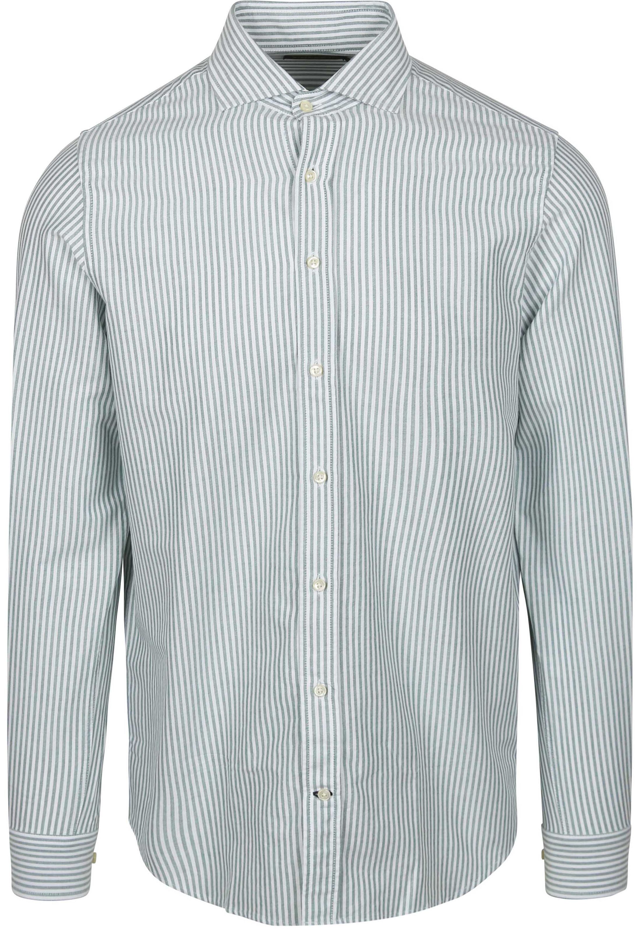 Steppin' Out Shirt Oxford Stripes Light Green order online | SM6001.0027-Green | Suitable Lithuania