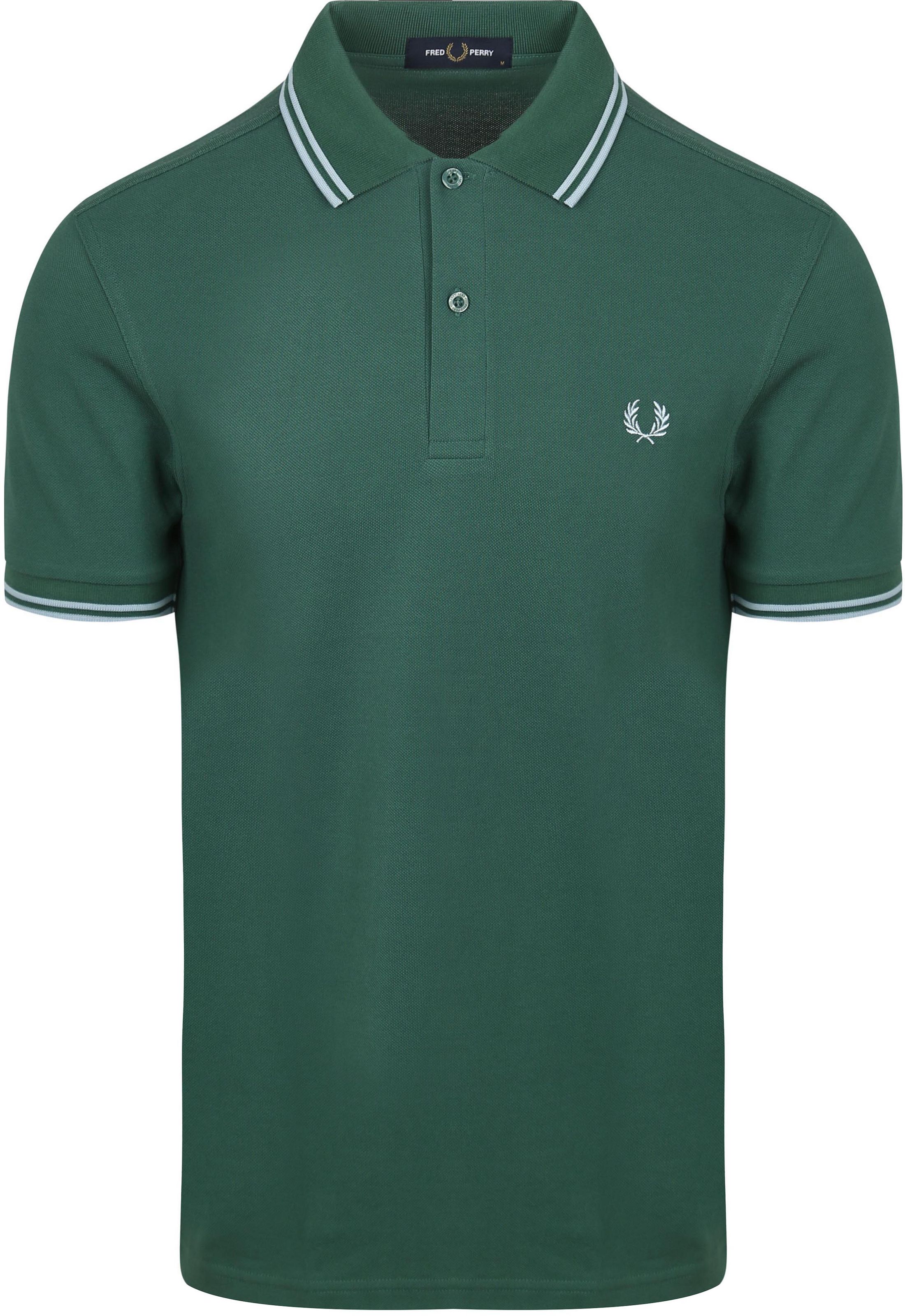 Fred Perry Polo Twin Tipped M3600 Groen Z59 M3600-Z59 kopen | Suitable