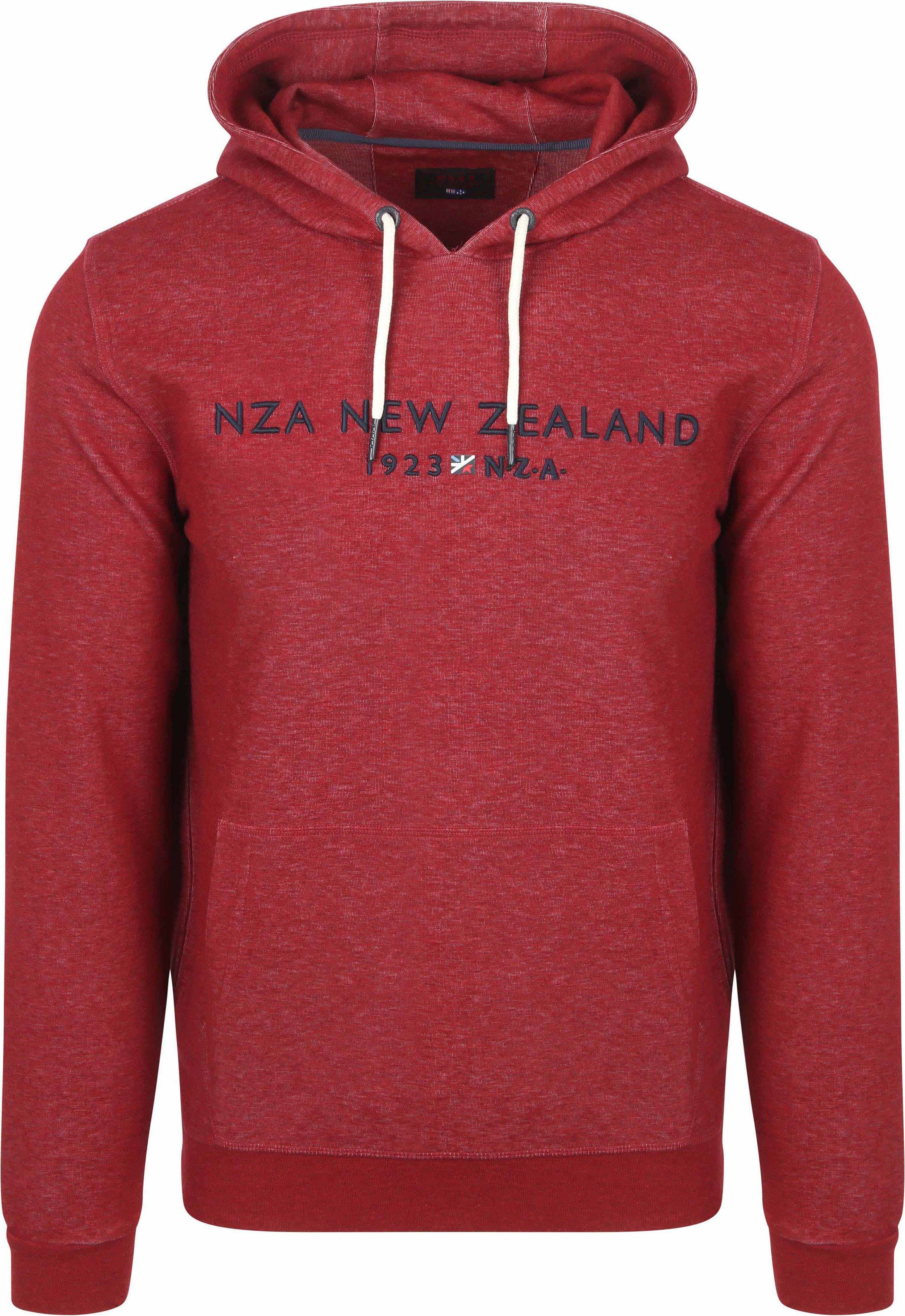 NZA Hoodie Diamond Logo Interlock Melange Cherry Red 25HN316-1570 order online | Suitable