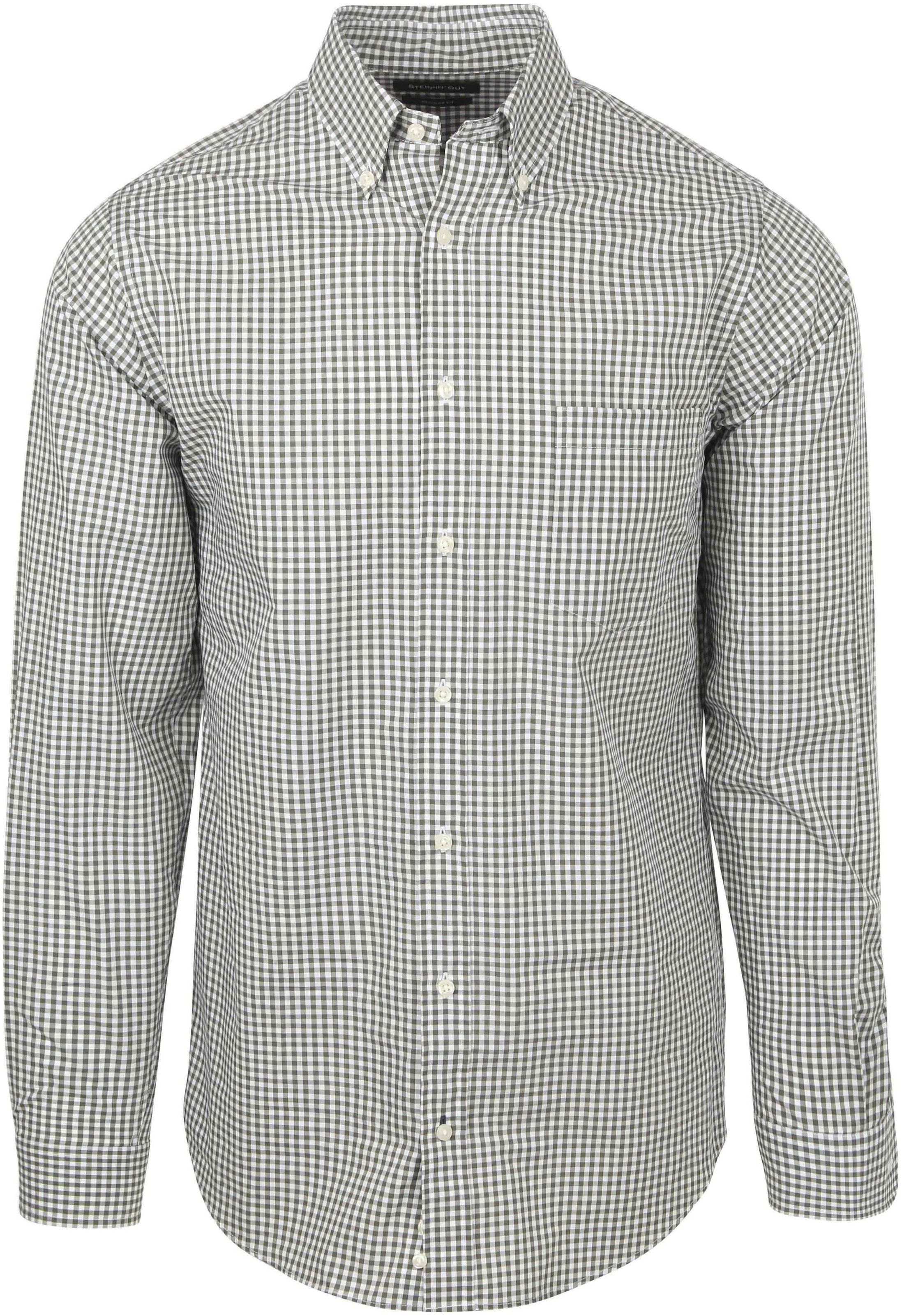 Steppin' Out Poplin Shirt Checks Green order online | SH-STEPP-BD-07 | Suitable Liechtenstein