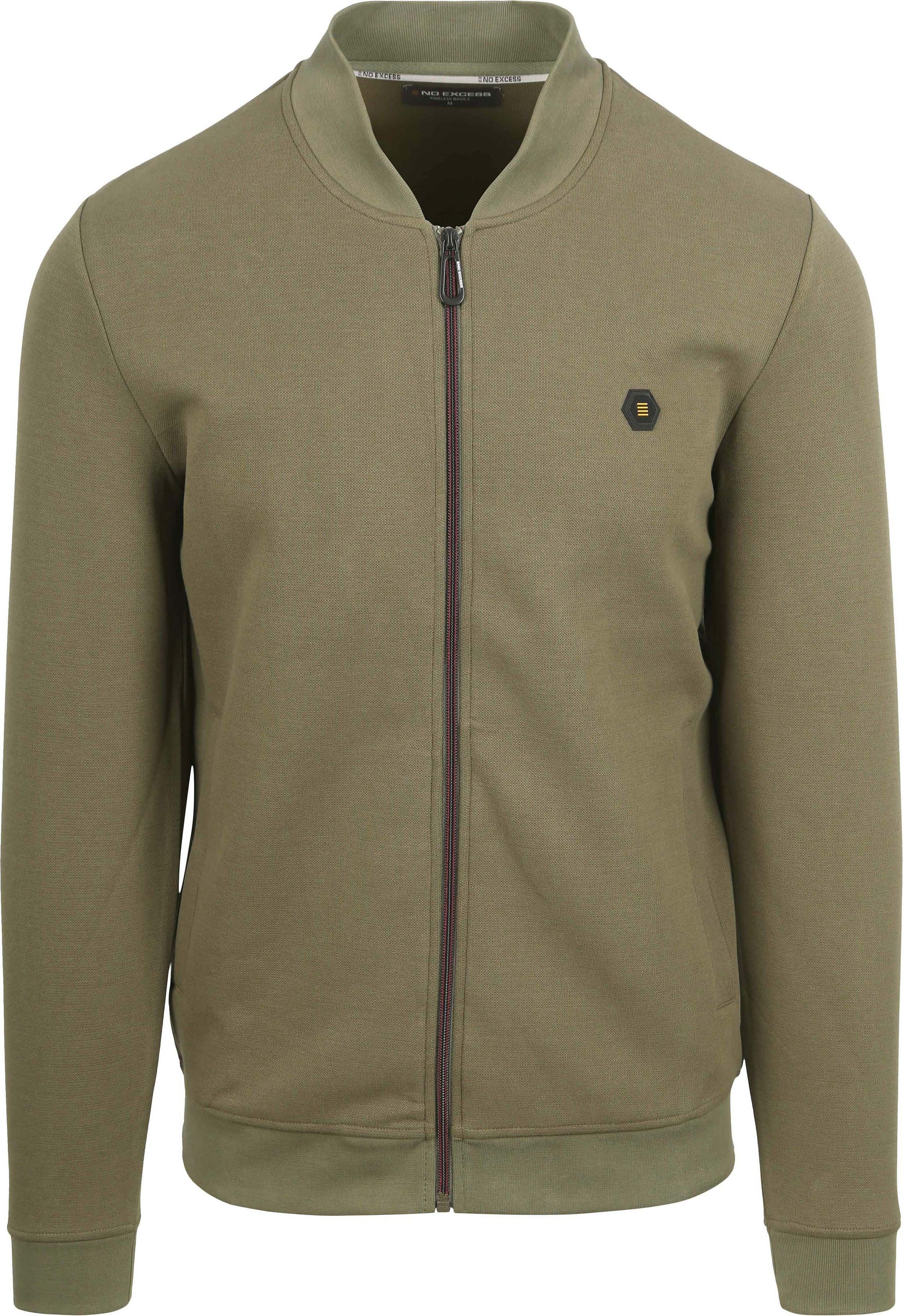 No Excess Cardigan Olive Green N1006-186 order online | Suitable