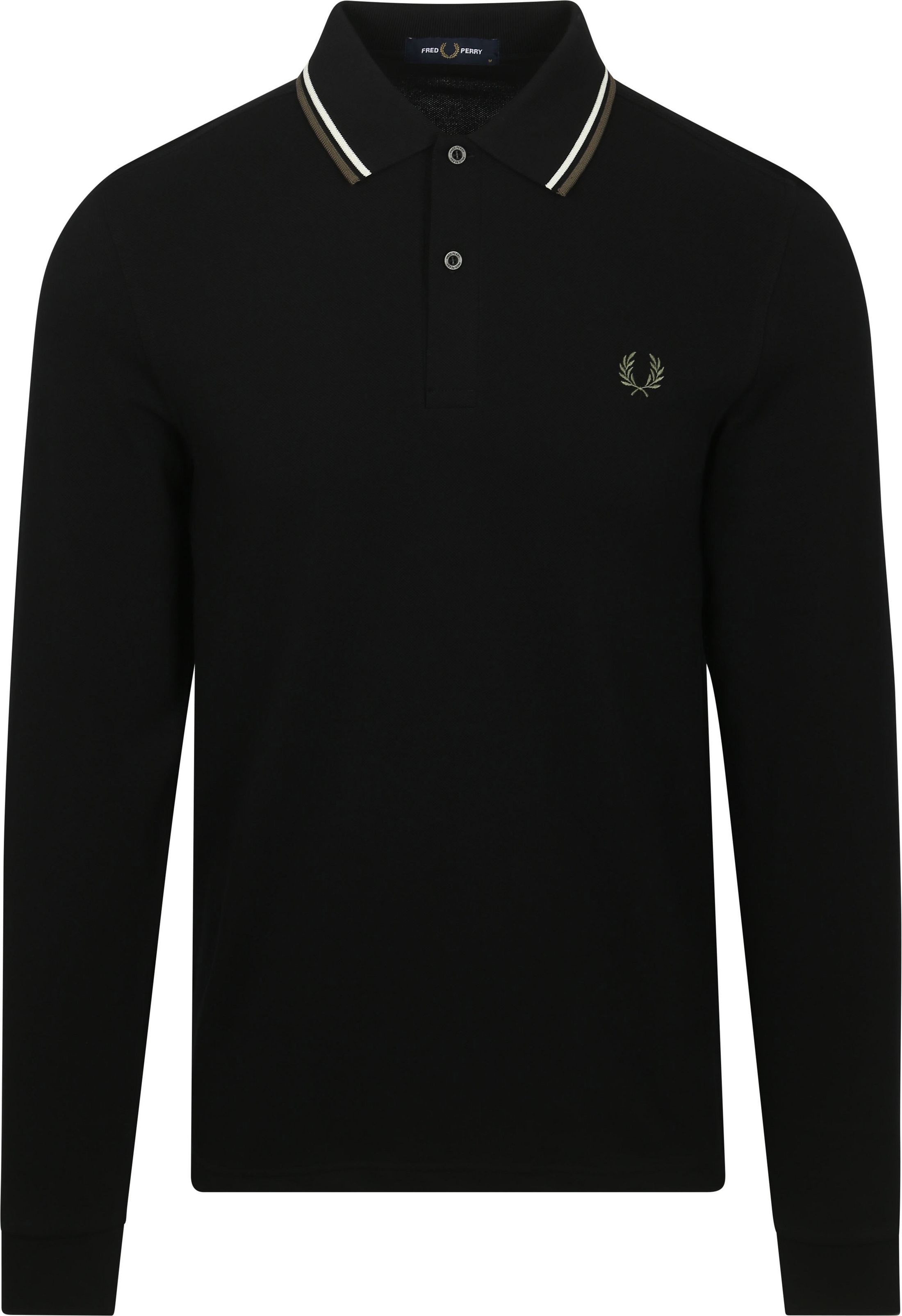 Fred Perry Longsleeve Polo Black W54 M3636-W54 order online | Suitable