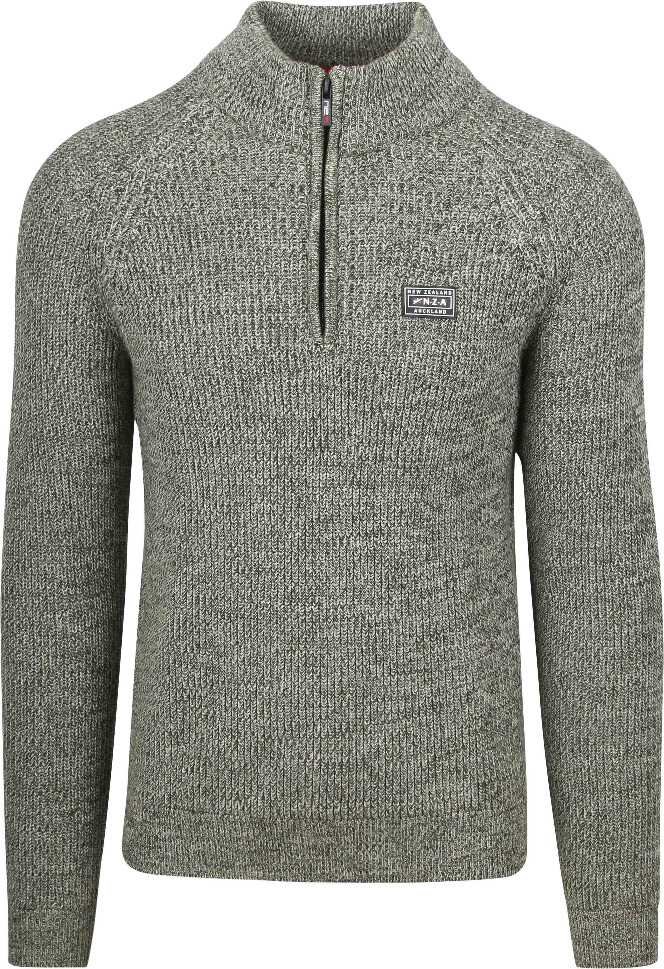 NZA Half Zip Sweater Drake Green 24HN472-1734 order online | Suitable