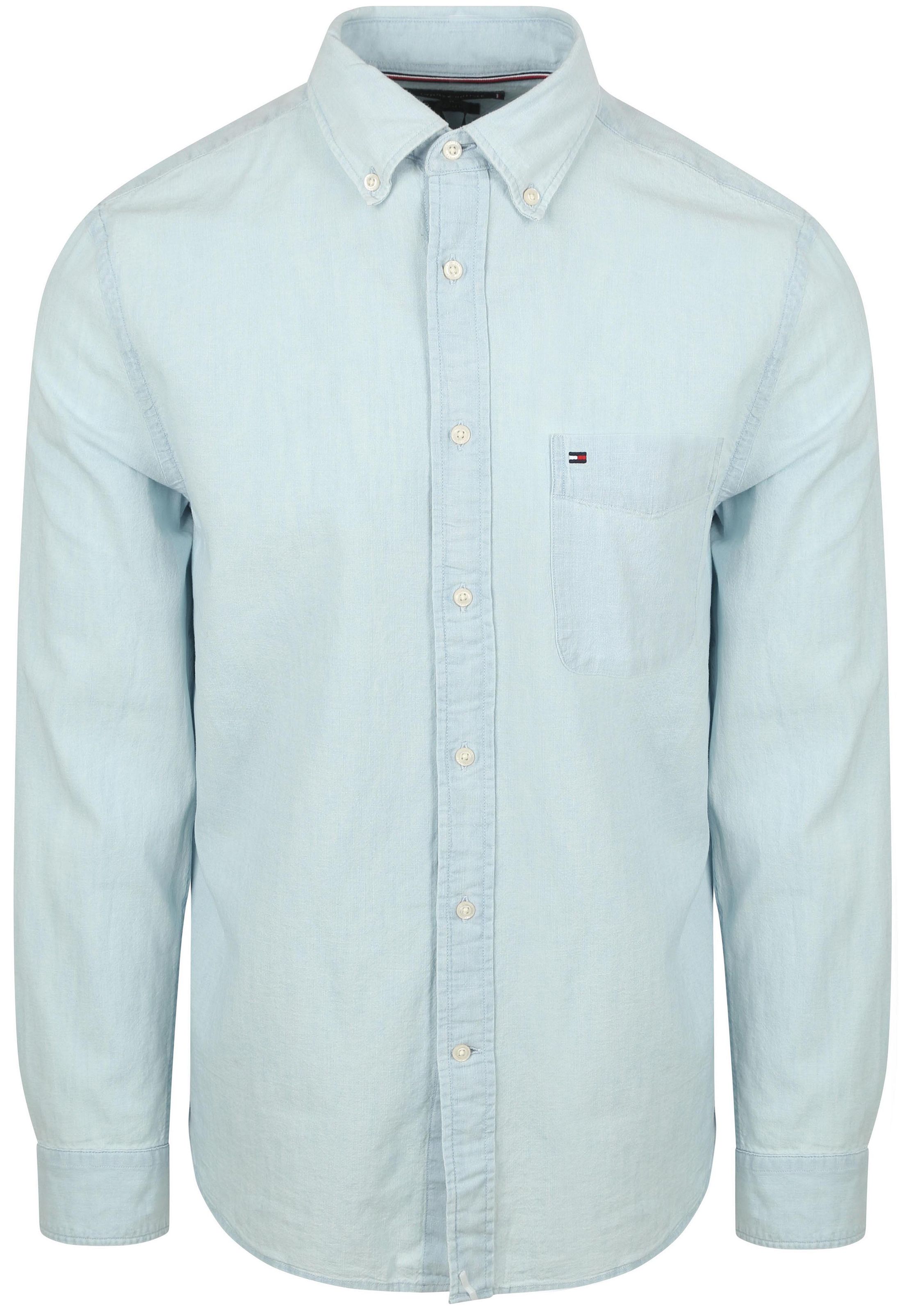 Tommy Hilfiger Chambray Hemd Hellblau MW0MW39431-0GZ kaufen | Suitable