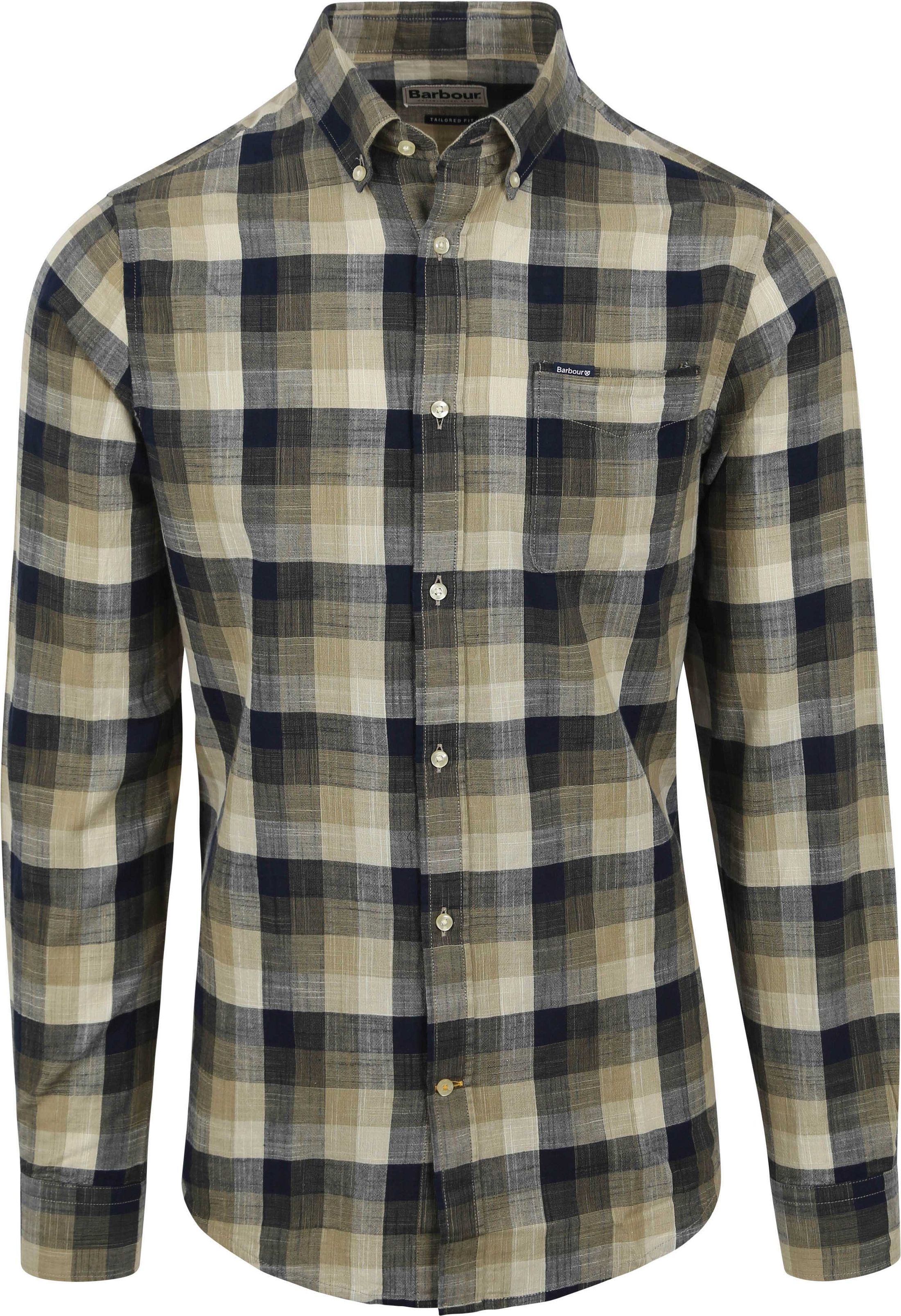 Barbour - Hillroad - Chemise à carreaux - Vert MSH5450-OL51 commander en ligne | Suitable