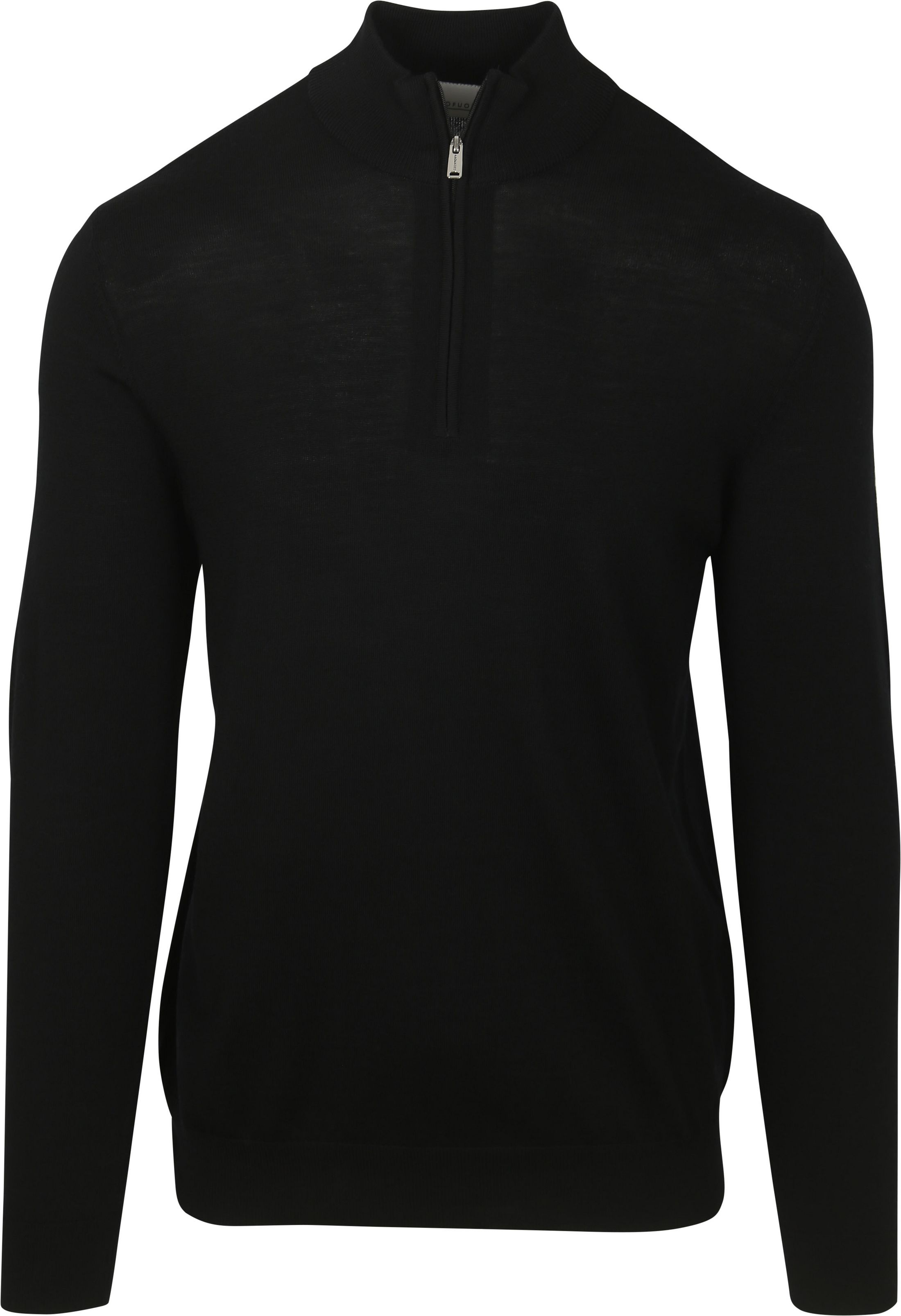Profuomo Half Zip Pullover Merino Wool Black order online | Suitable Greece