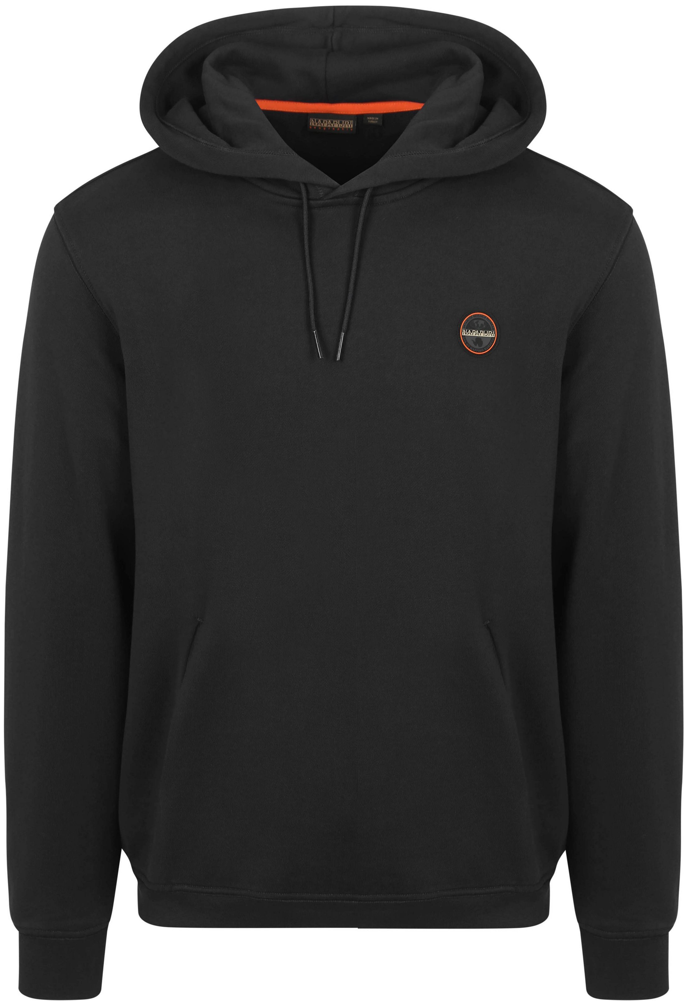 Napapijri Badge Hoodie Black NP0A891L9411 order online | Suitable