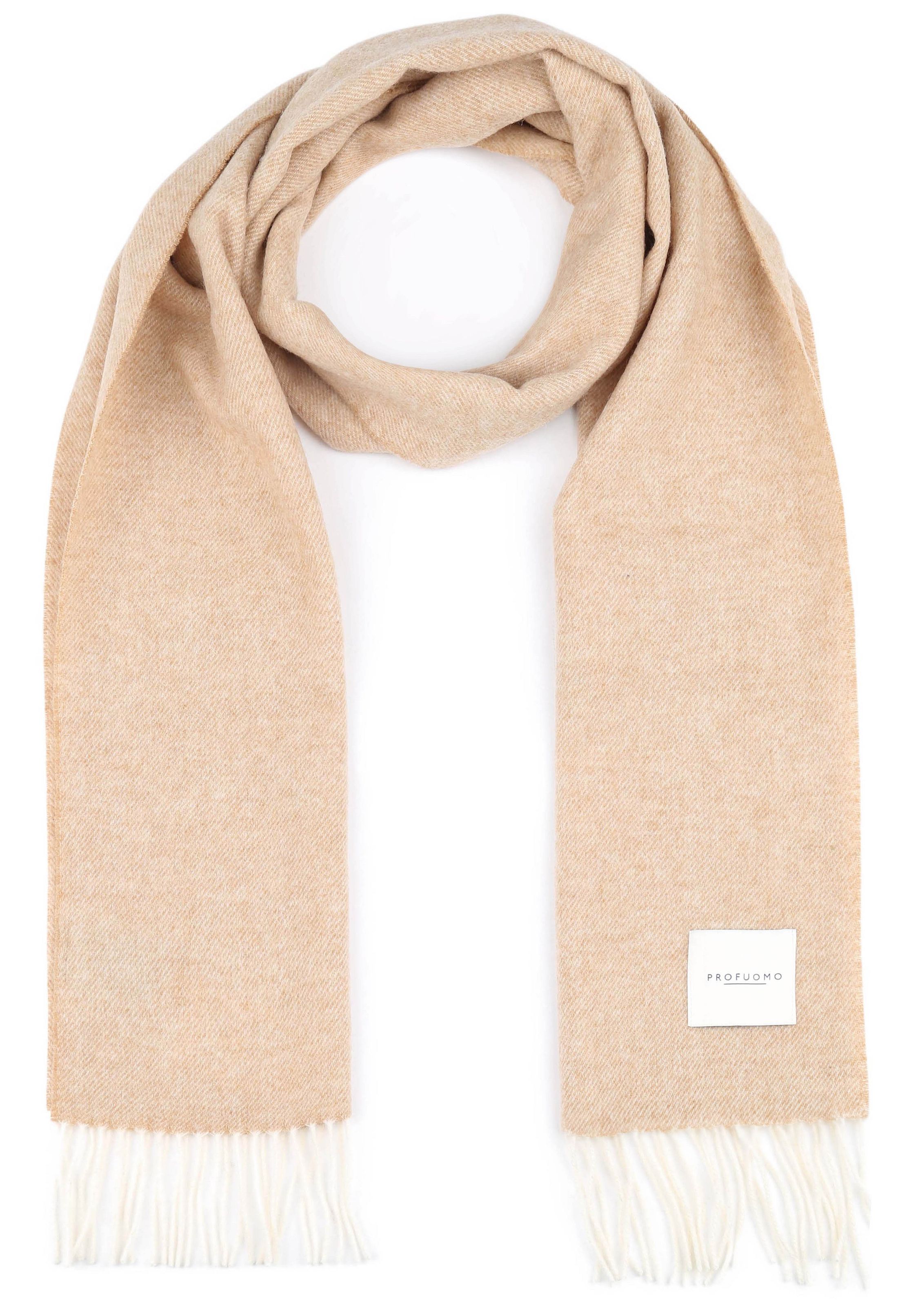 Profuomo Scarf Lambswool Light Beige order online | PPUS30001F-G | Suitable Lithuania