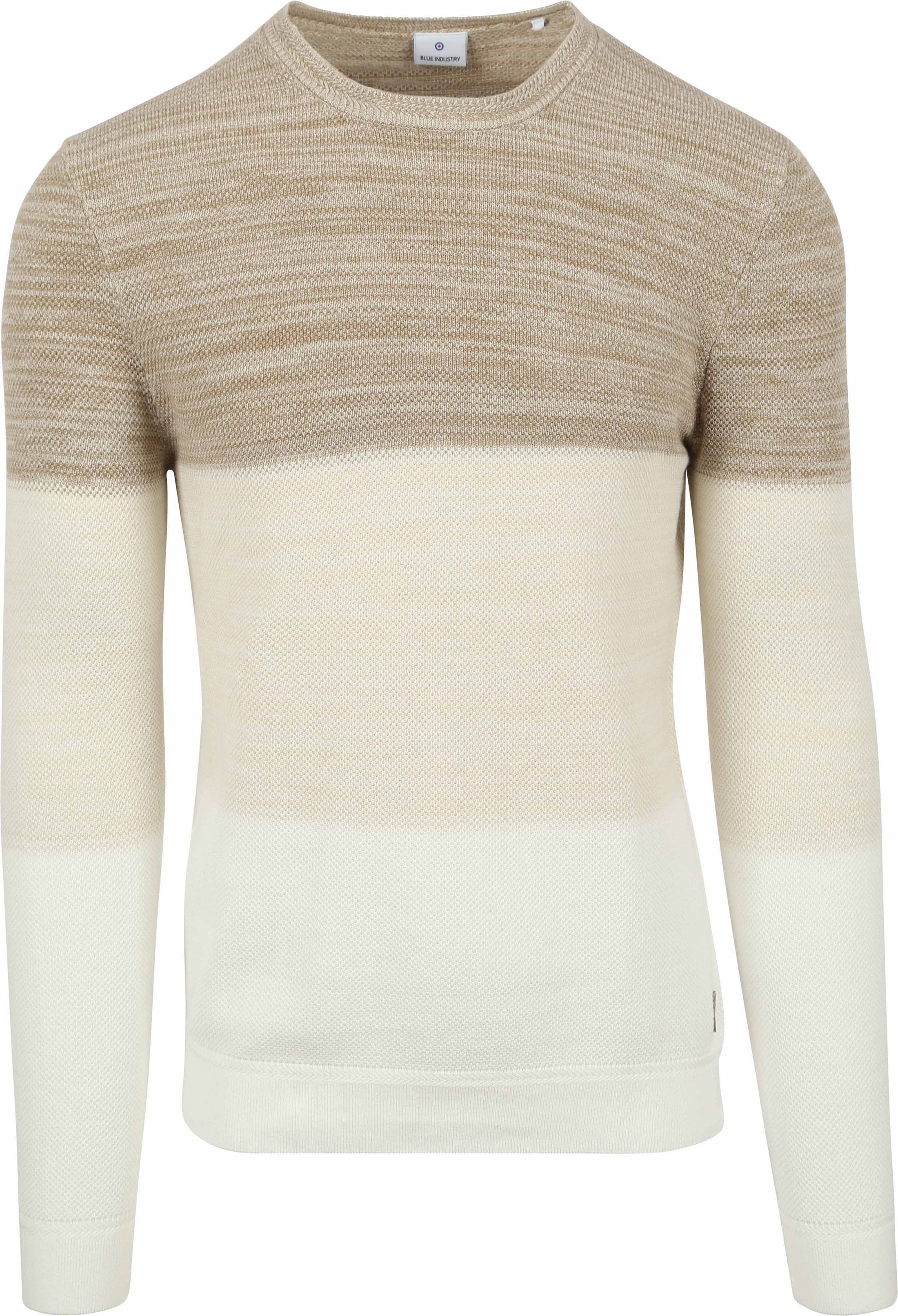 Blue Industry Pullover Stripes Beige KBIS24-M11-TAUPE order online | Suitable