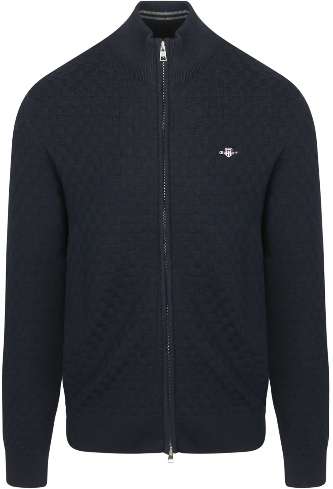 Gant Cardigan Texture Marine 8030263-433 commander en ligne | Suitable