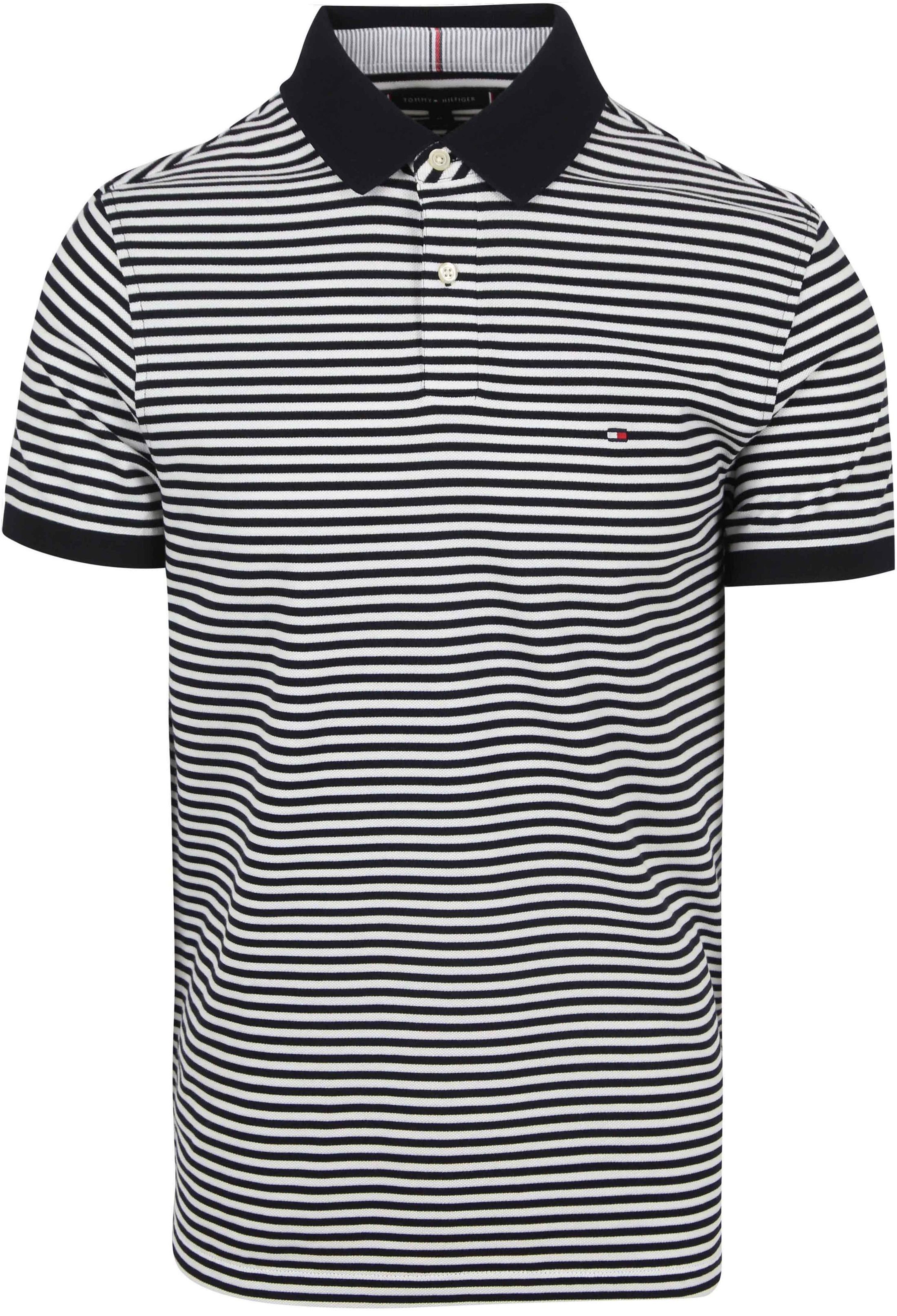 Tommy Hilfiger 1985 Polo Shirt Stripes Navy MW0MW17770-0A4 order online | Suitable