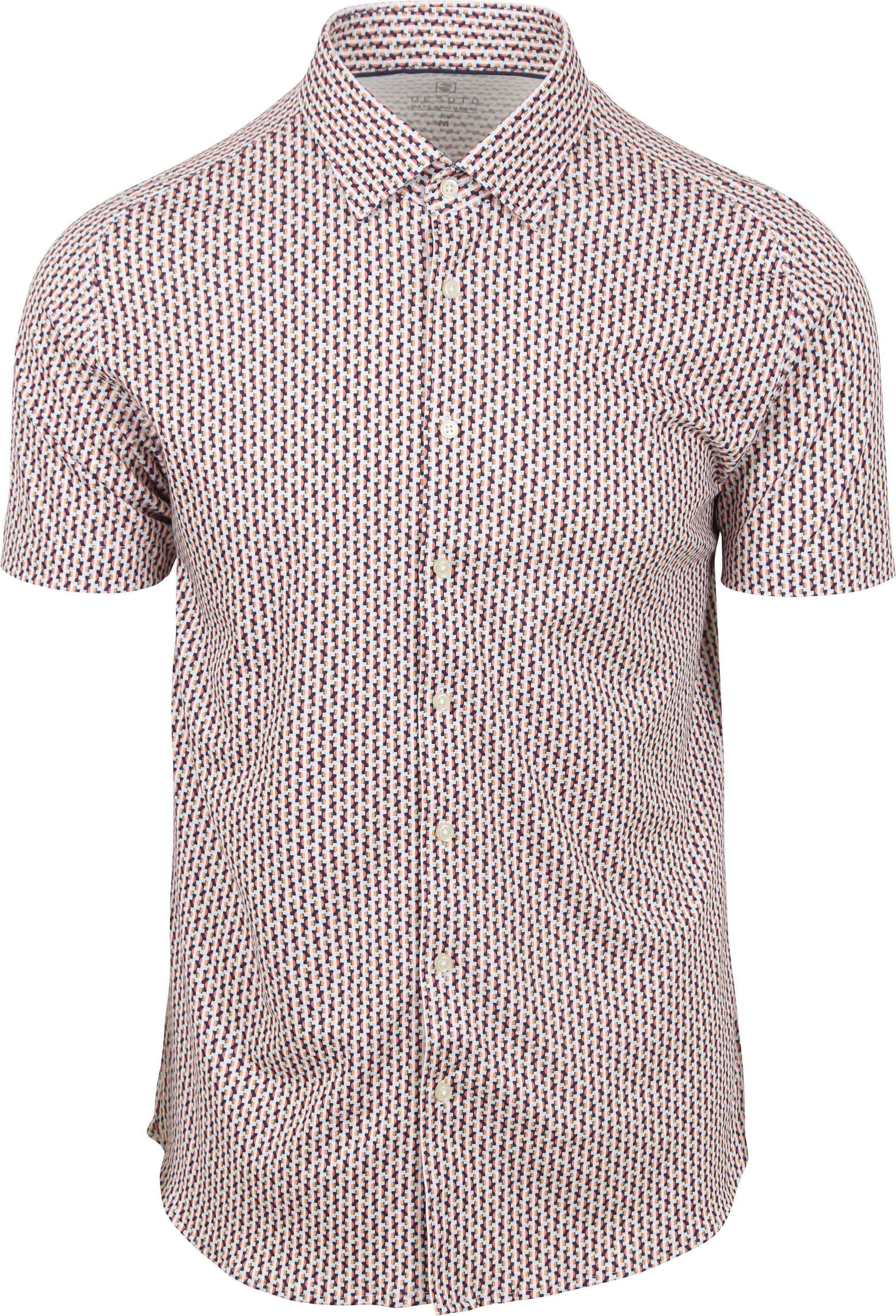 Desoto Short Sleeve Jersey Overhemd Print Multicolor 82132-3-314 kopen | Suitable