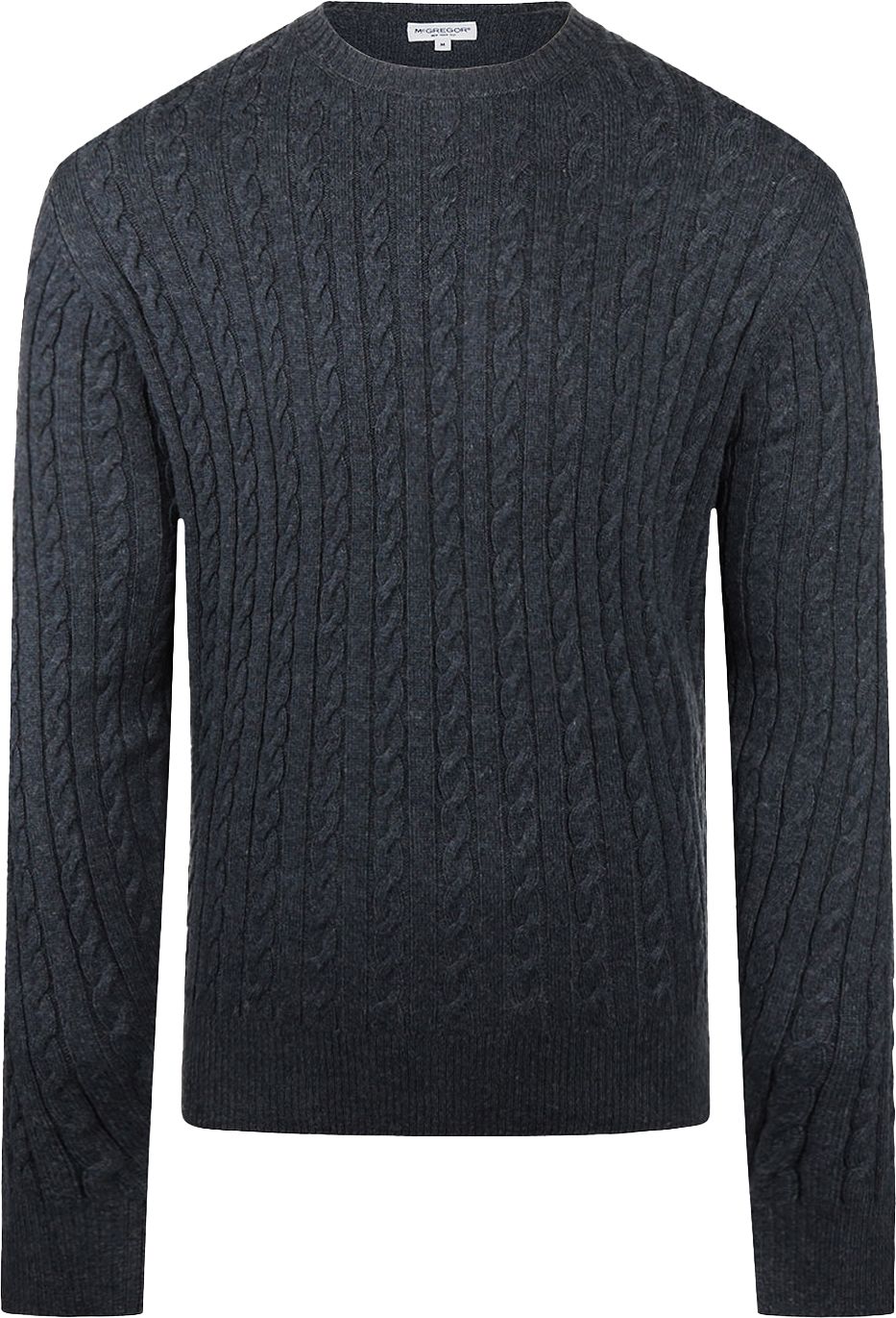 McGregor Cable Pullover Merinowolle Melange Navy kaufen | MM242.1202.03-2100 | Suitable