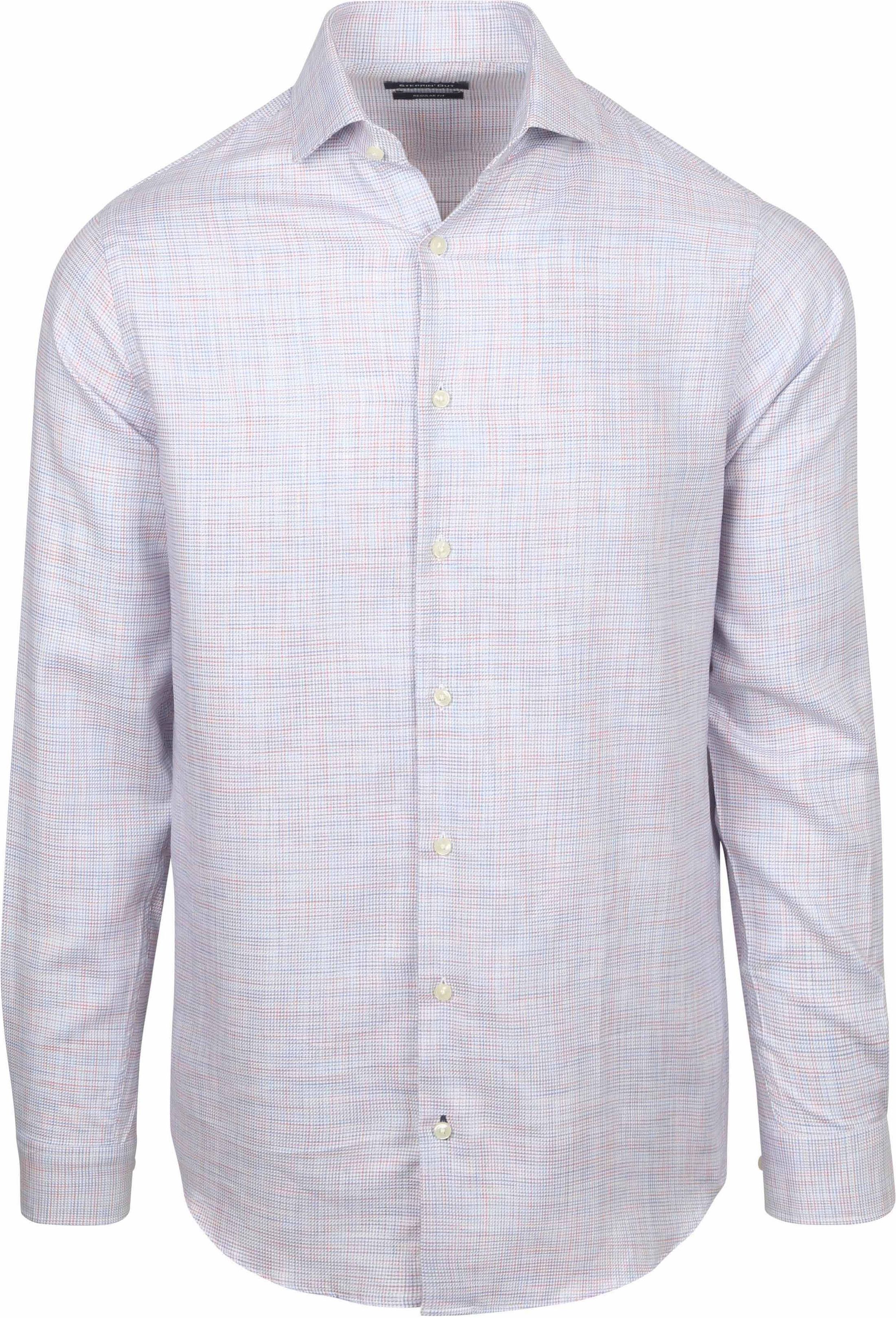 Steppin' Out Shirt Faux Checks Multicolour order online | SH-STEPP-CaW-08 | Suitable Liechtenstein