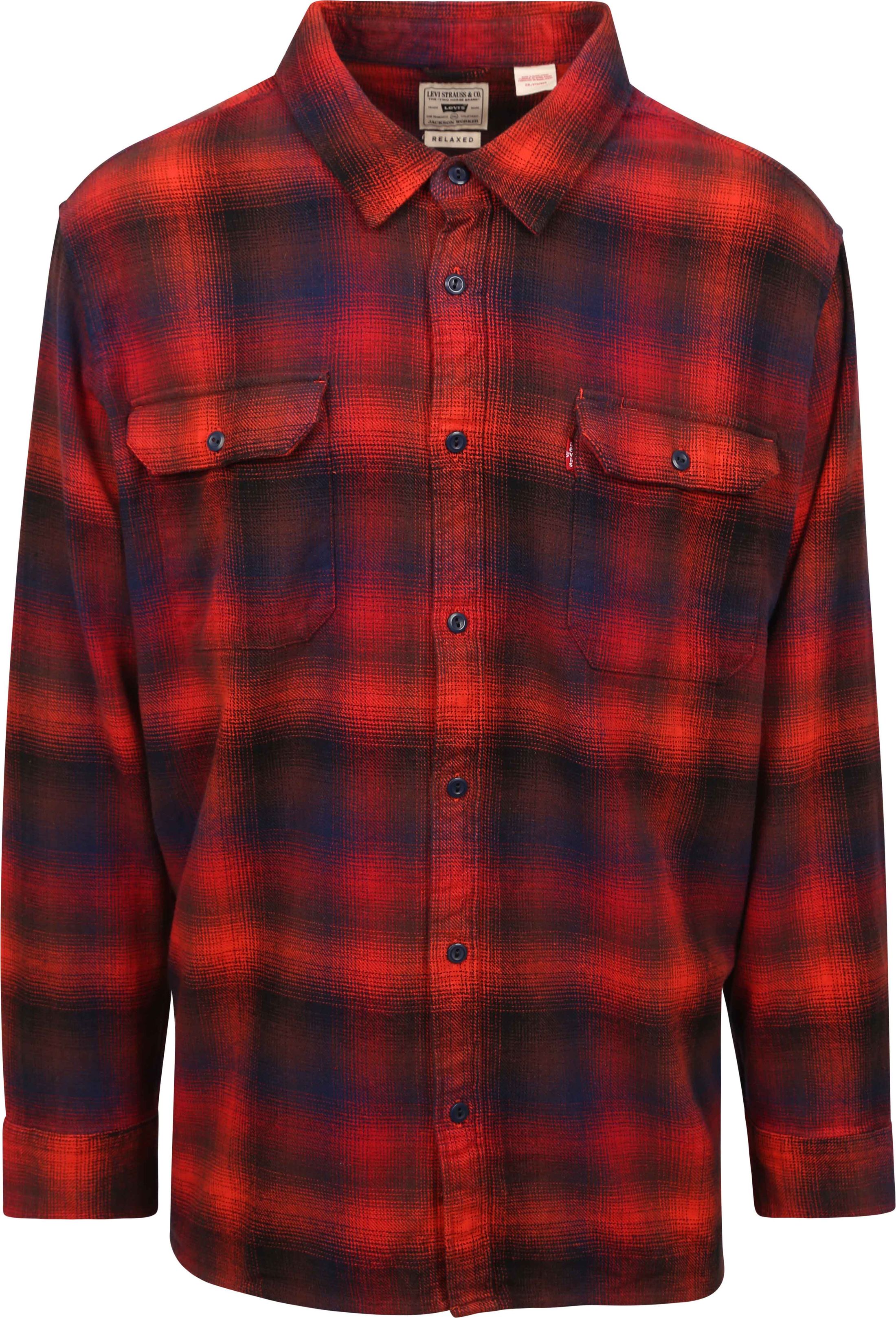 Levi's Overshirt Plaid  Red size 4XL