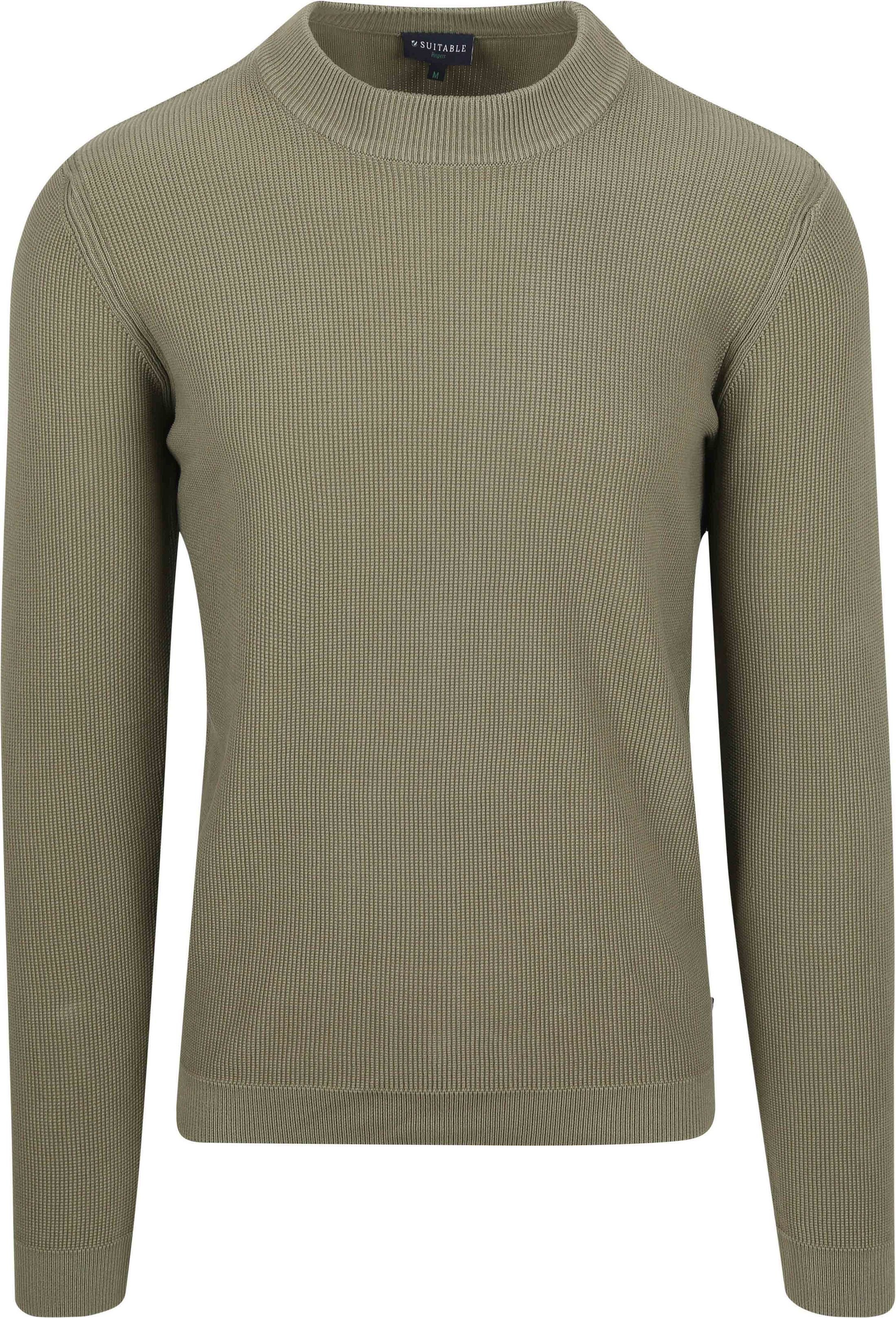 Suitable Respect Mamase Pullover Green RSP-25FIRI-OLIV order online | Suitable