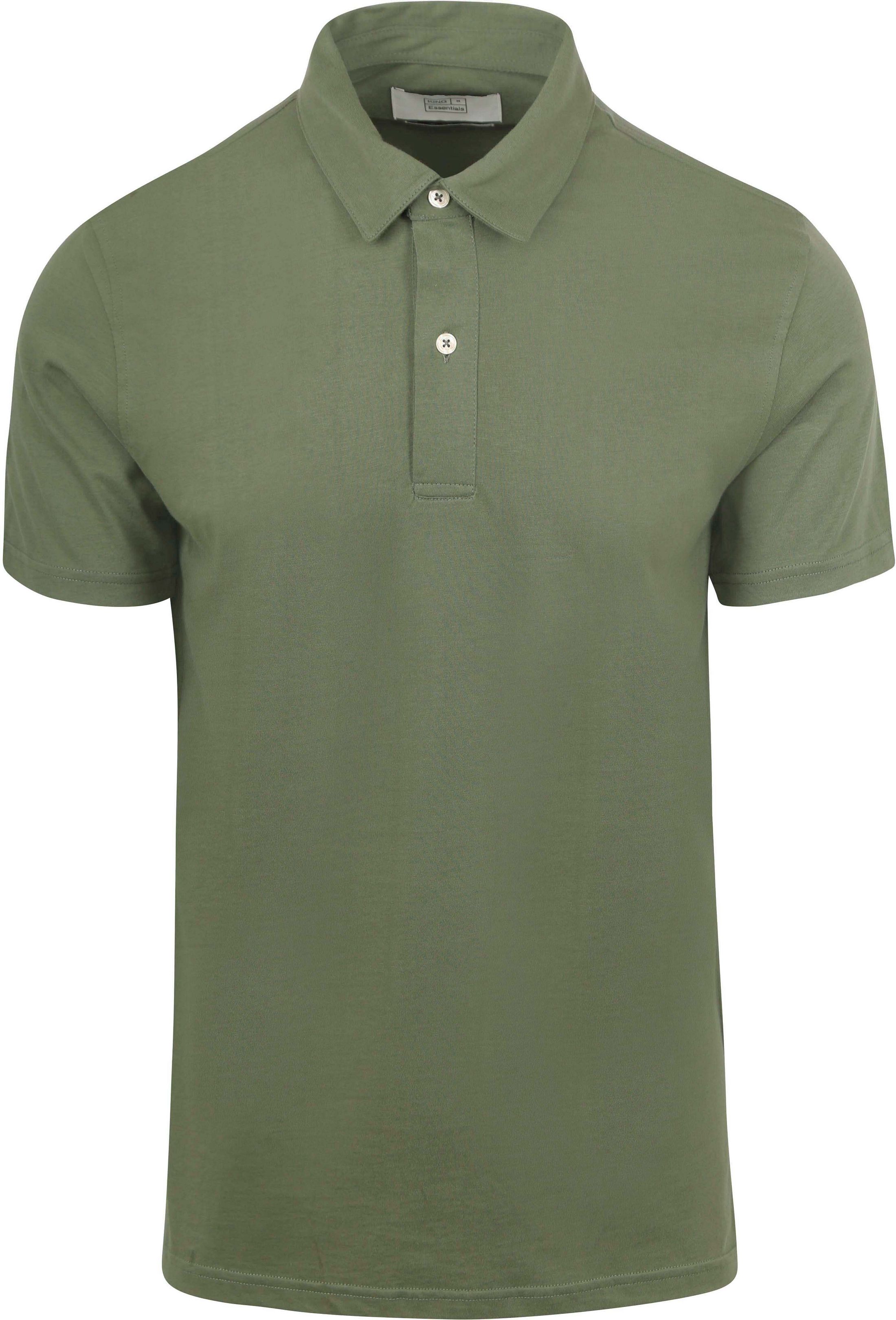 King Essentials The James Poloshirt Groen KM111050002-G025T kopen | Suitable