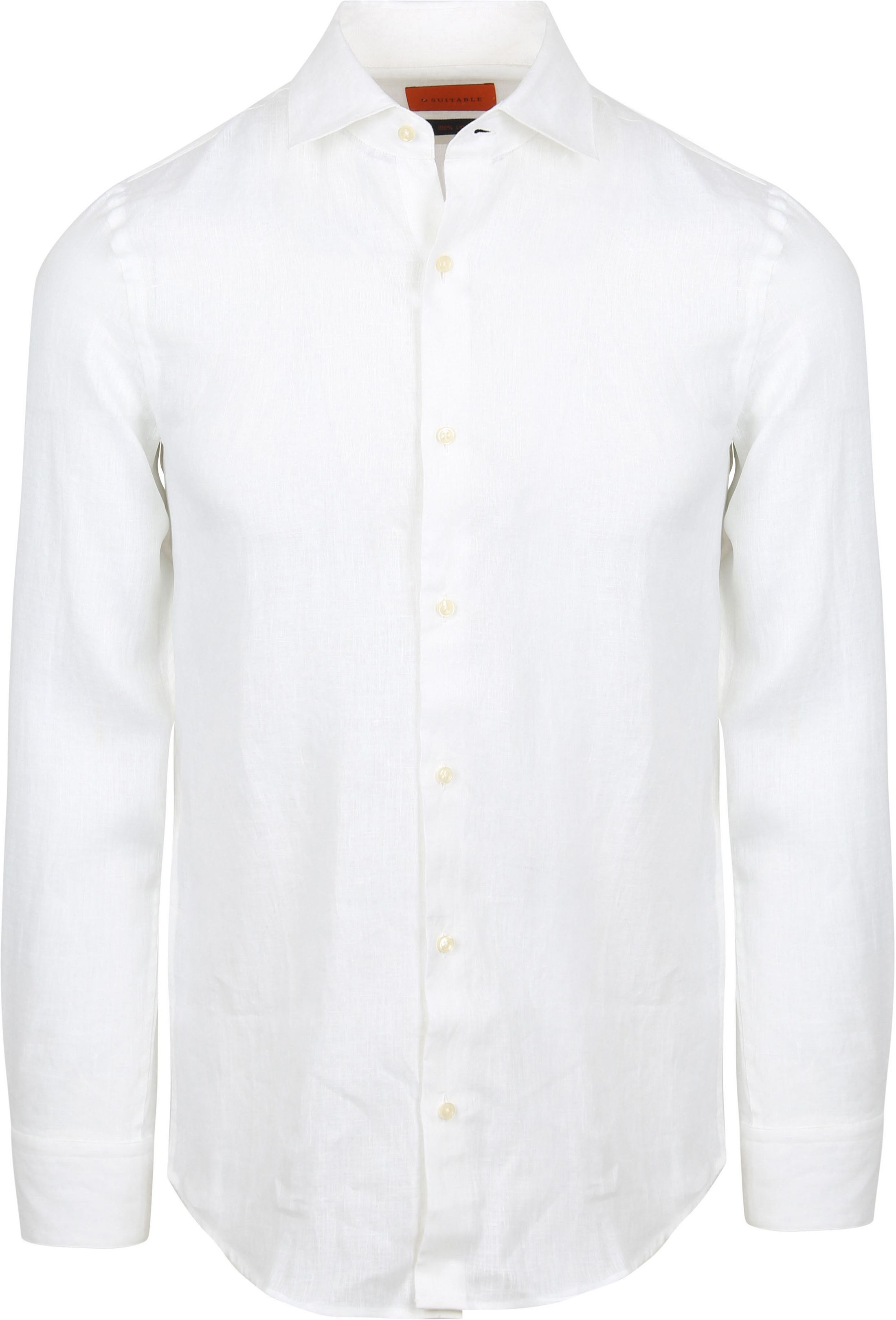 Suitable Shirt Linen White order online | SH-LIN-CLAS-25.01 white | Suitable Lithuania