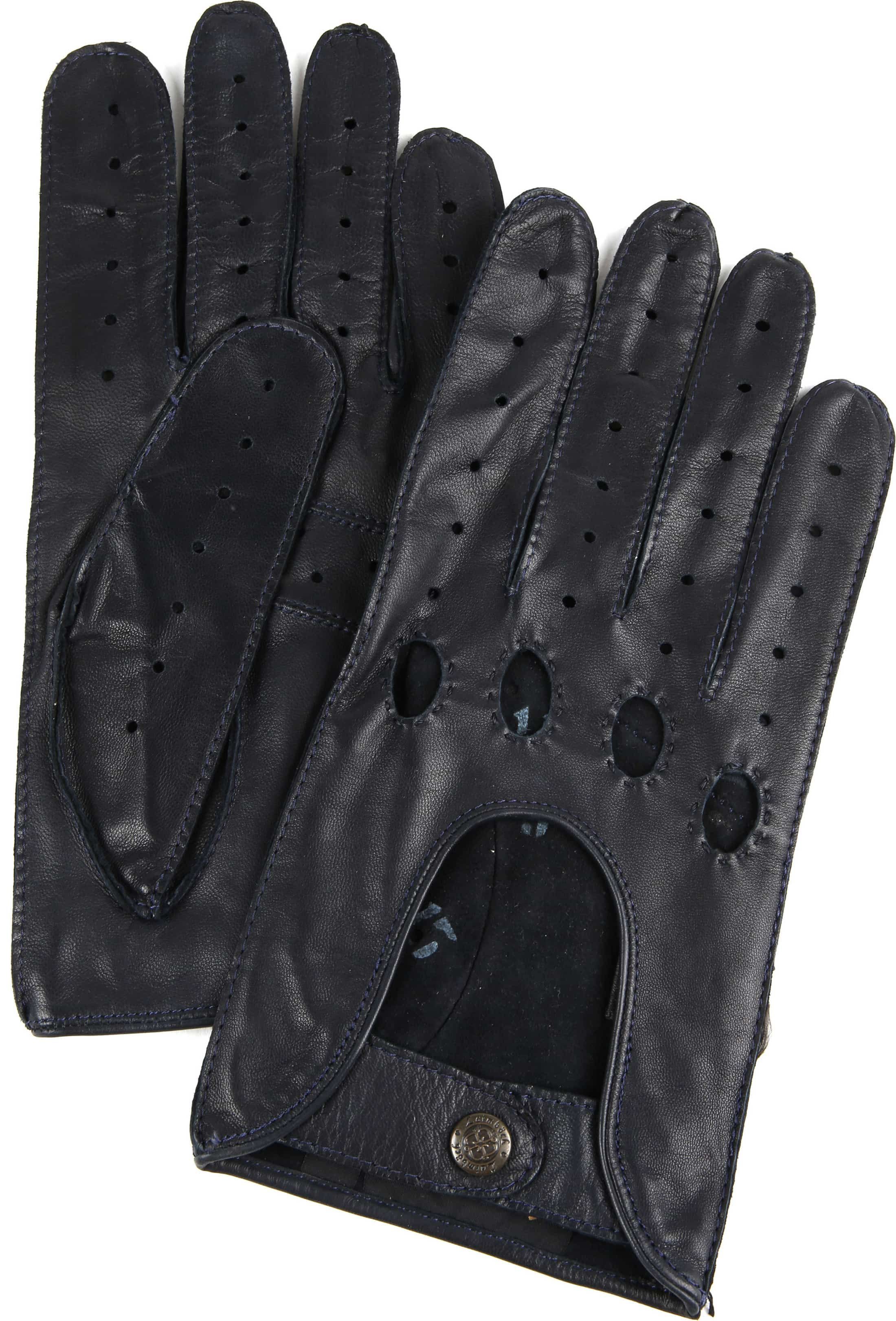 Laimbock Car Gloves Miami Navy Dark Blue Blue size 10