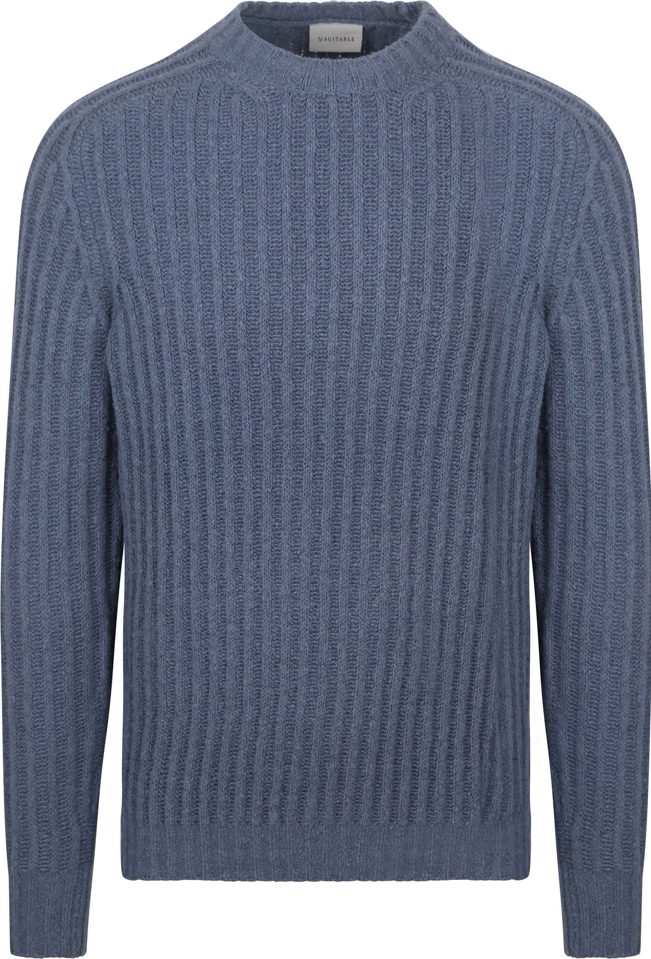 Suitable Pullover Boiled Wool Blau kaufen | Suitable