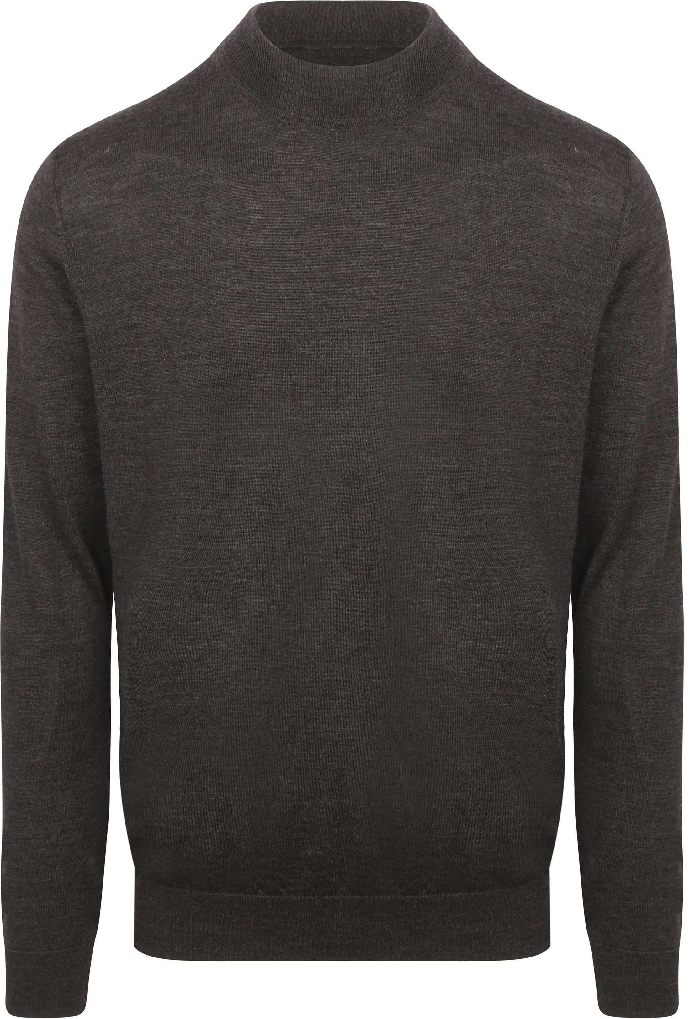 Profuomo Turtleneck Merino Pullover Dunkelbraun kaufen | Suitable