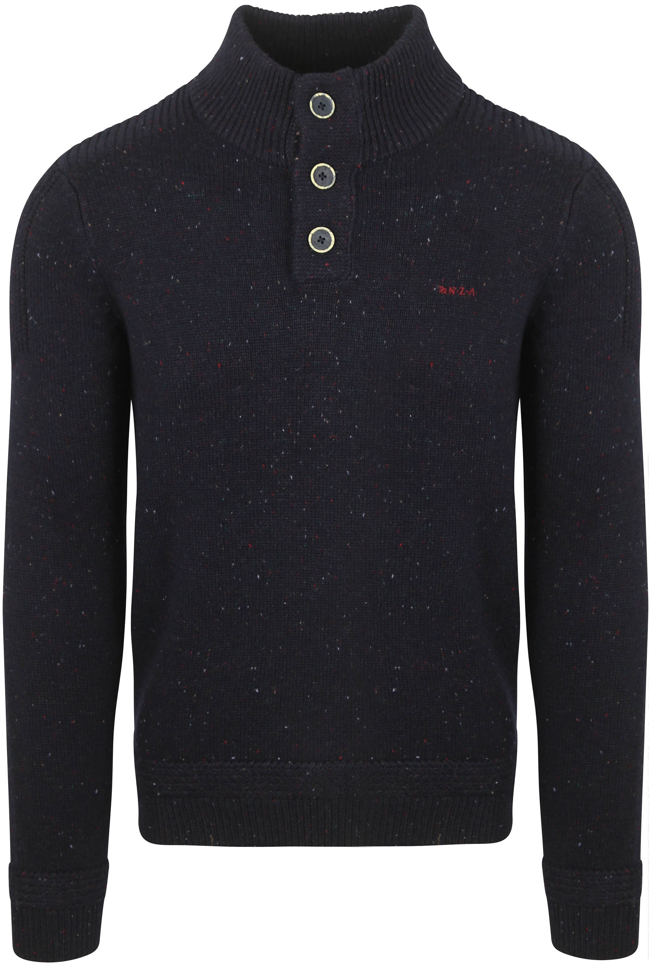 NZA Pullover Mocker Conor Melange Icon Navy 25HN475-2608 order online | Suitable
