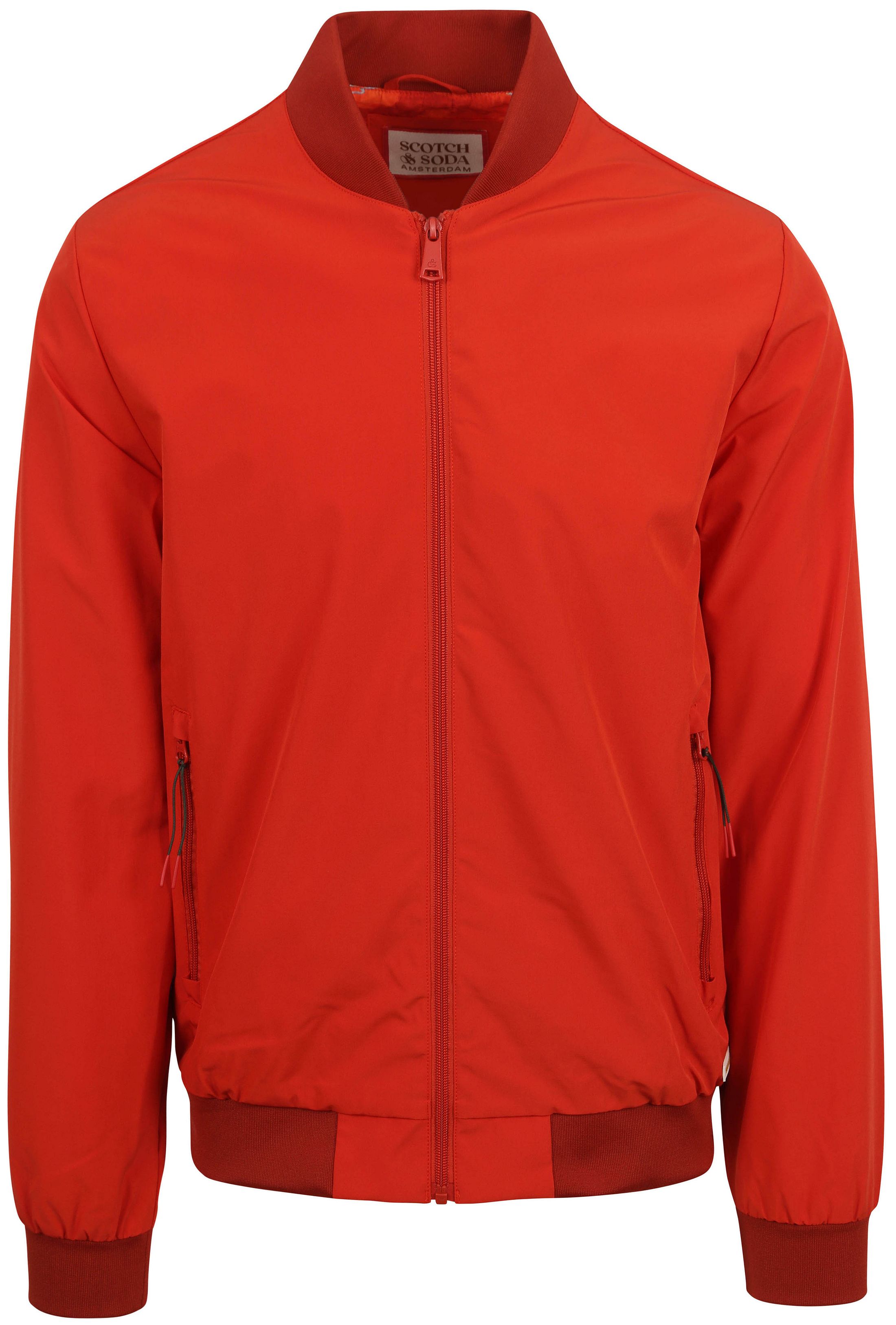 Scotch & Soda Bomber Jacket Red 175615-7193 order online | Suitable