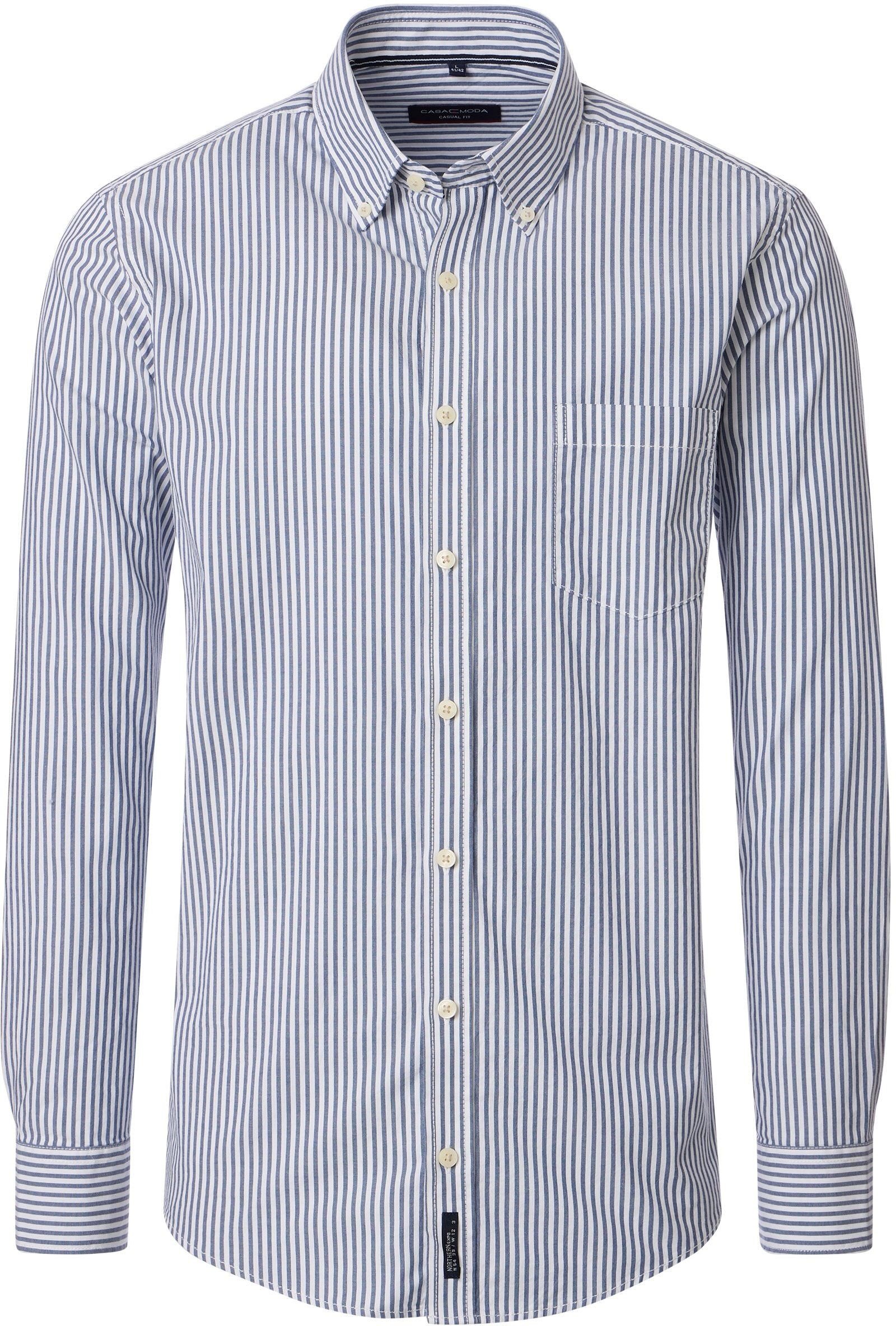 Casa Moda Casual Shirt Stripes Blue order online | 454487700-100 | Suitable Lithuania