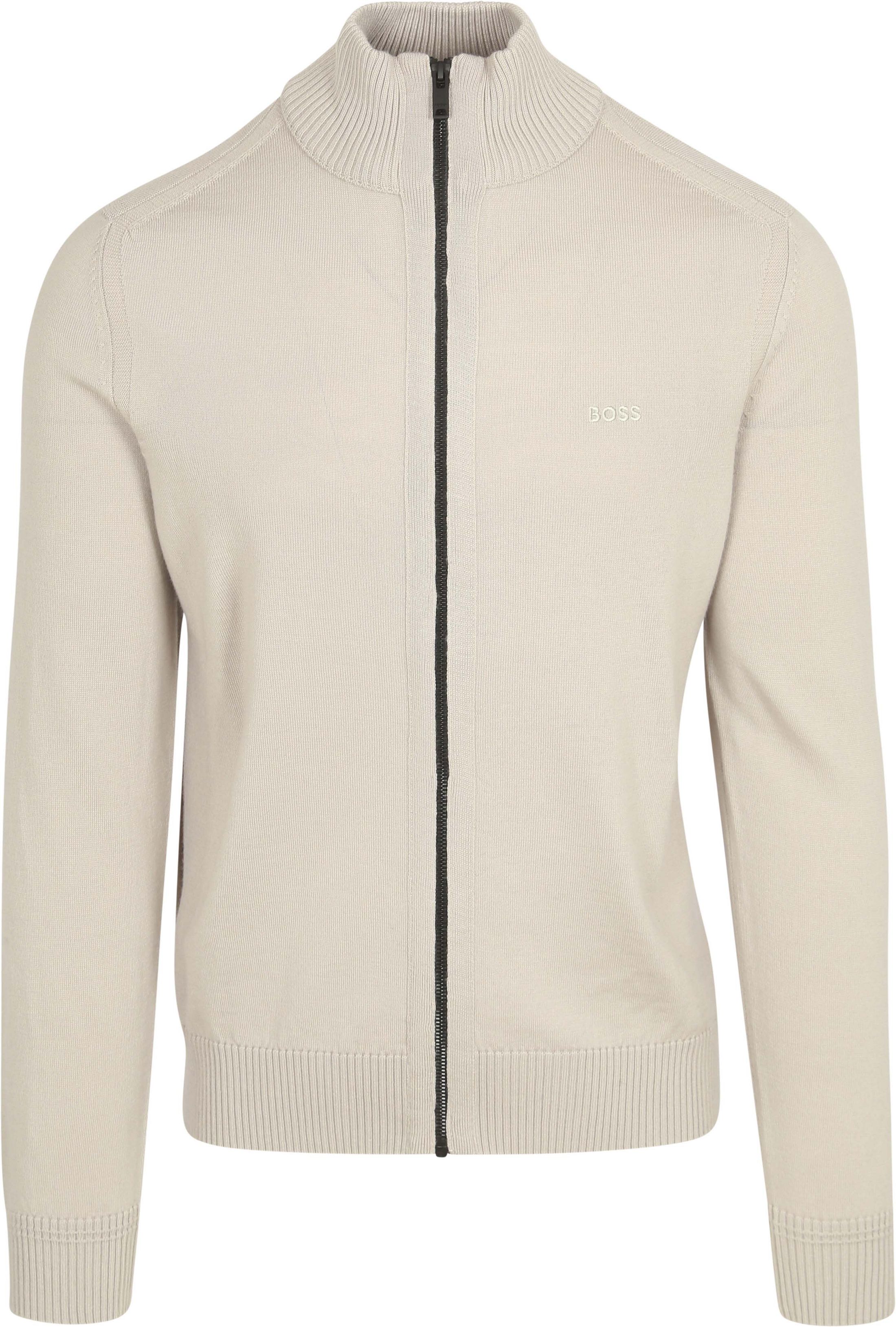 BOSS Avac Cardigan Wool Blend Greige 50501750-271 order online | Suitable