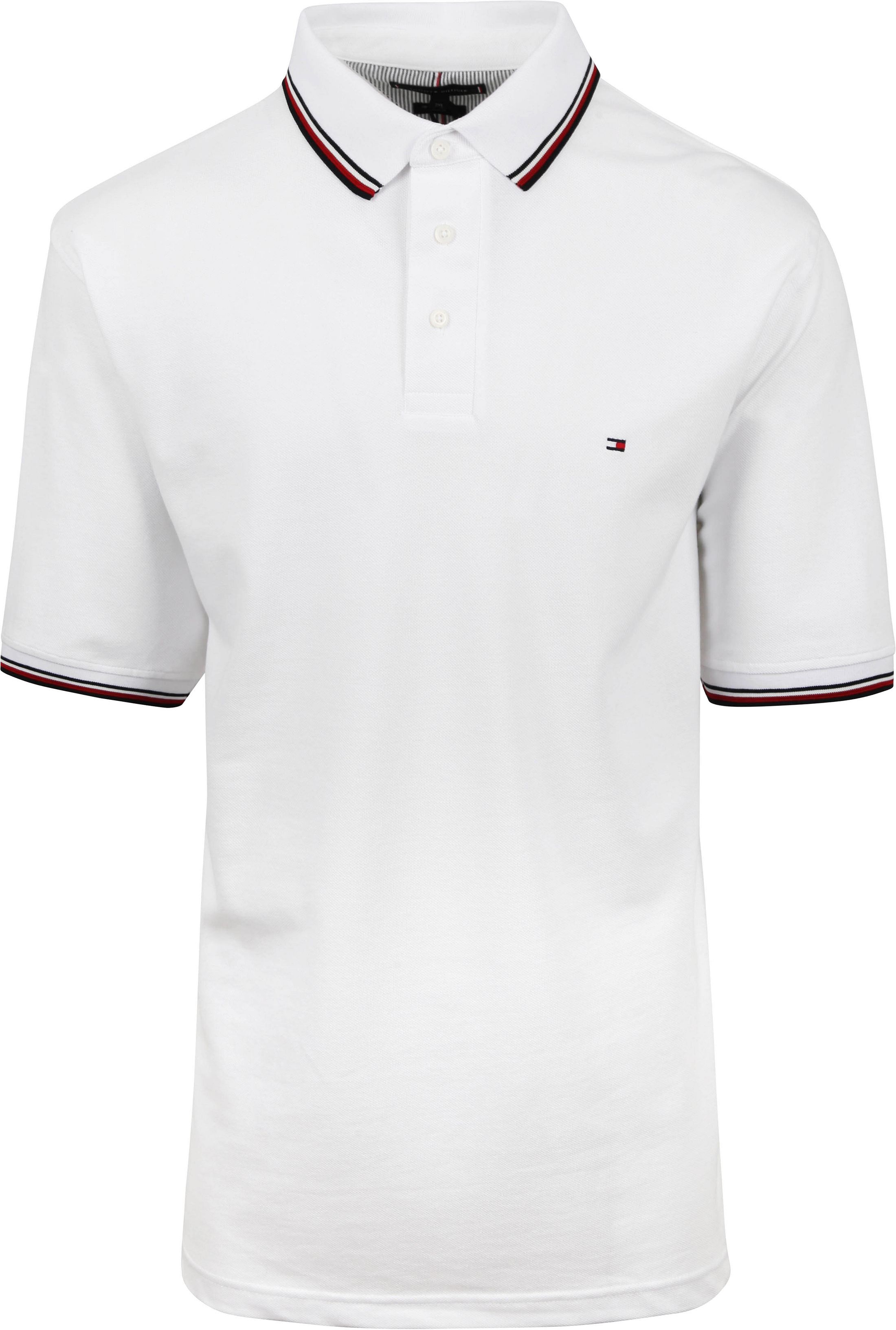 Tommy Hilfiger Big And Tall Polo Shirt White MW0MW31980YBR order online | Suitable