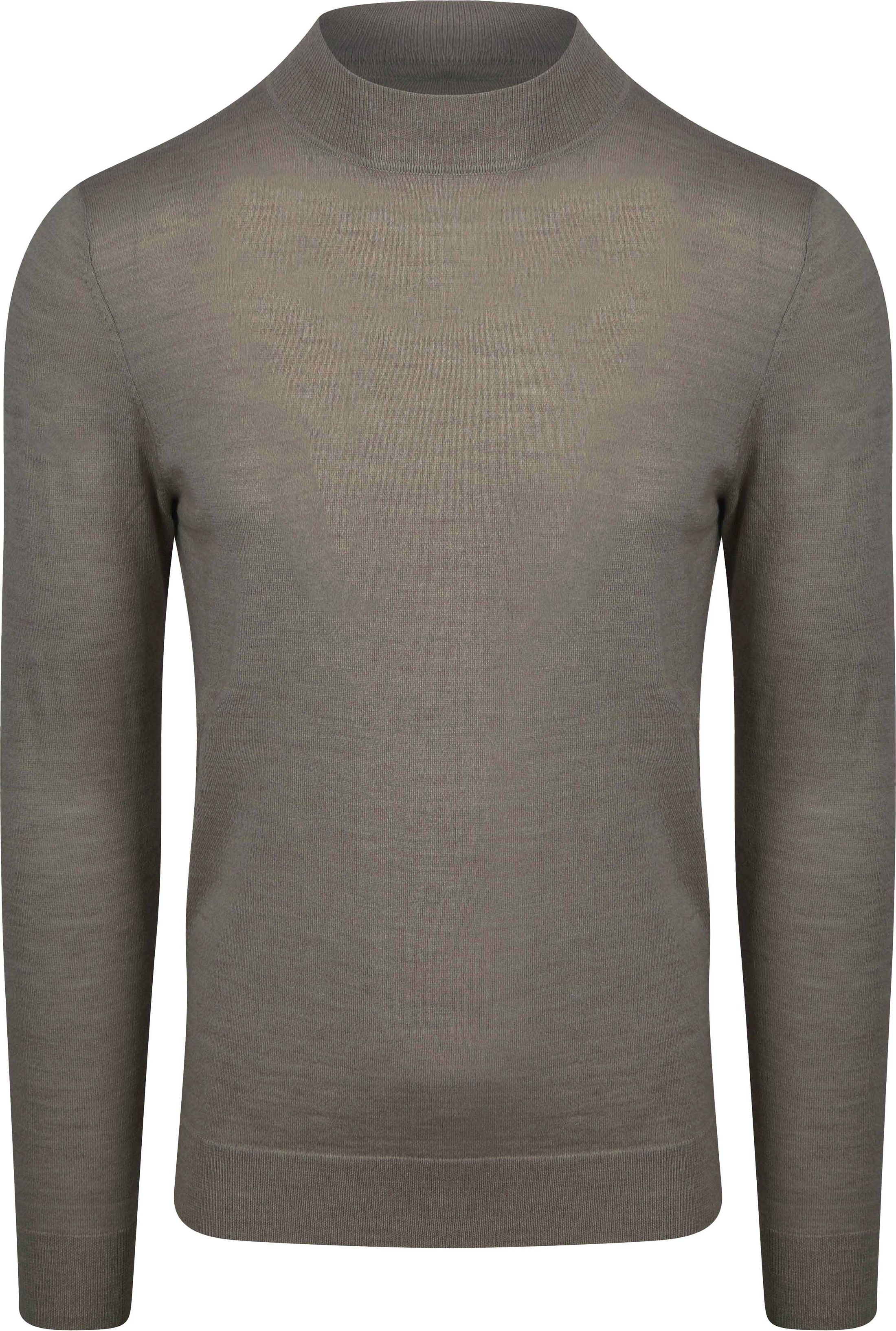 Profuomo Turtleneck Trui Merino Groen PPVJ30004E-Z kopen | Suitable