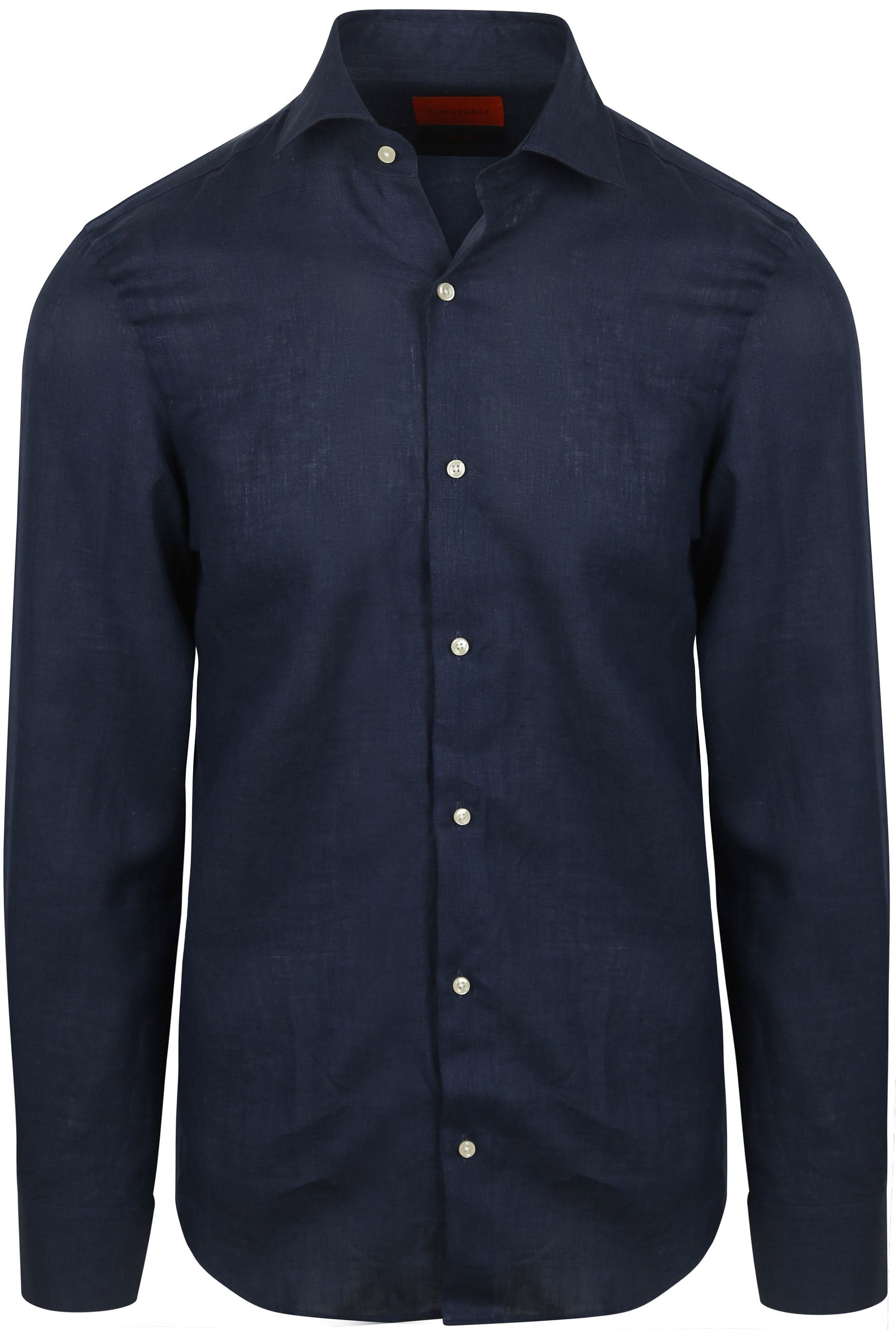 Suitable Shirt Linen Navy order online | SH-LIN-CLAS-25.04 Navy | Suitable Lithuania