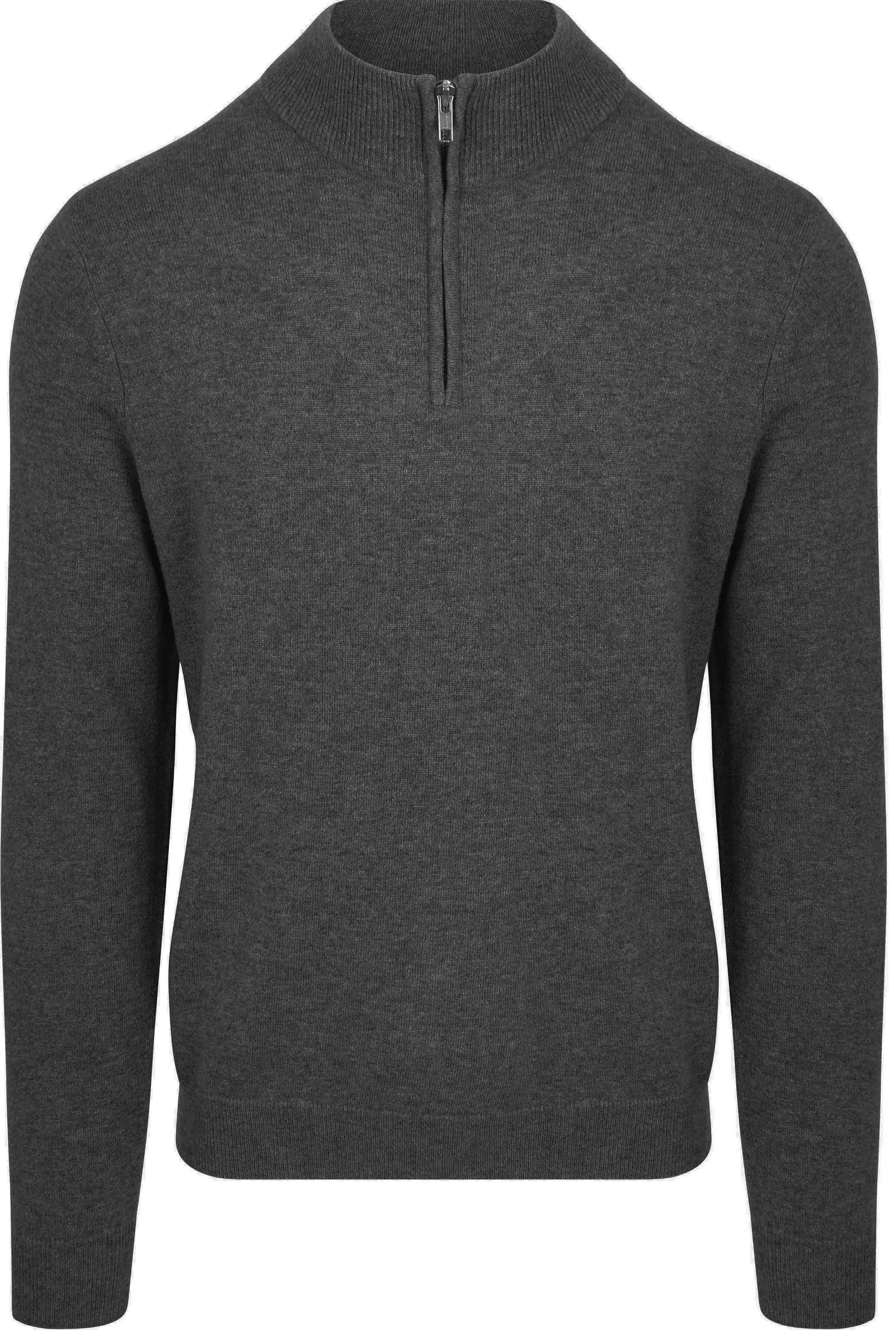 Steppin' Out Half Zip Pullover Merino Wool Anthracite SM1204.0003-1203 order online | Suitable