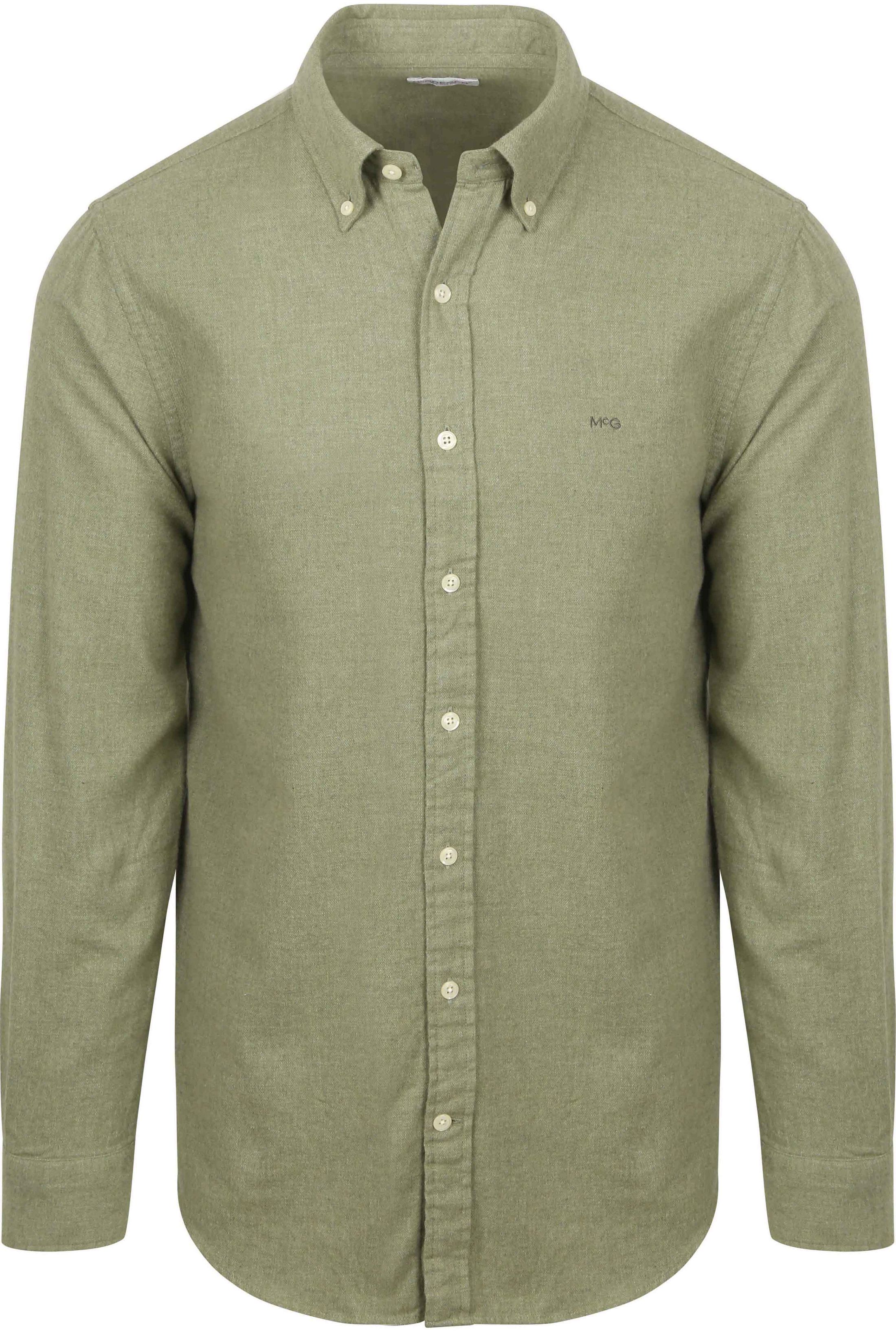 McGregor Overhemd Flanel Melange Sage Groen MM252.6001.09-5108 kopen | Suitable