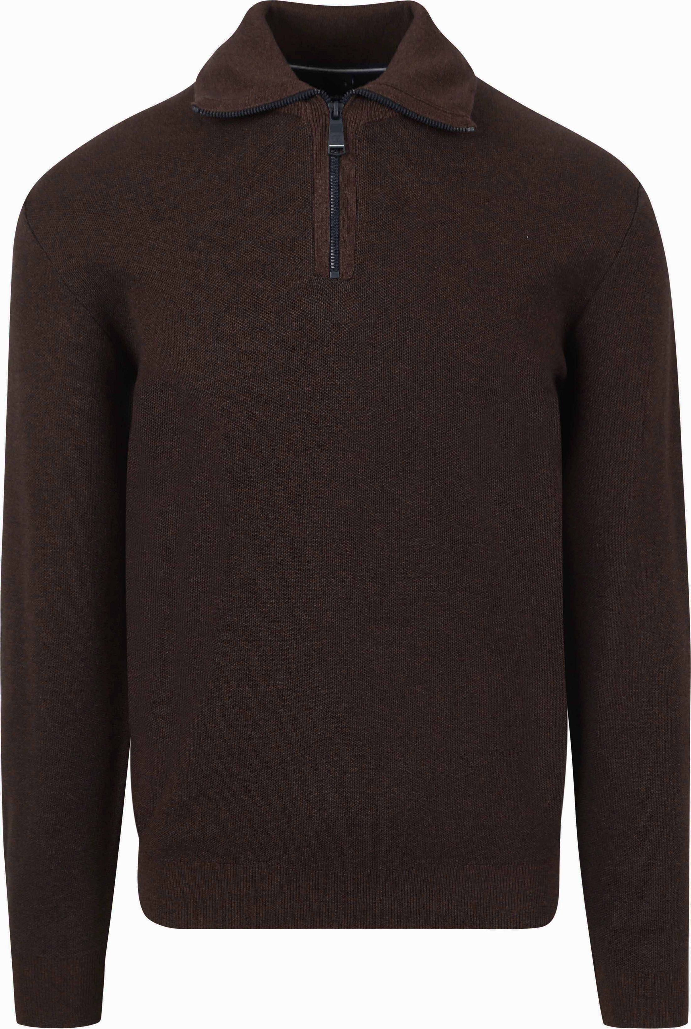 Casa Moda Halfzip Pullover Brown 413705900-681 order online | Suitable