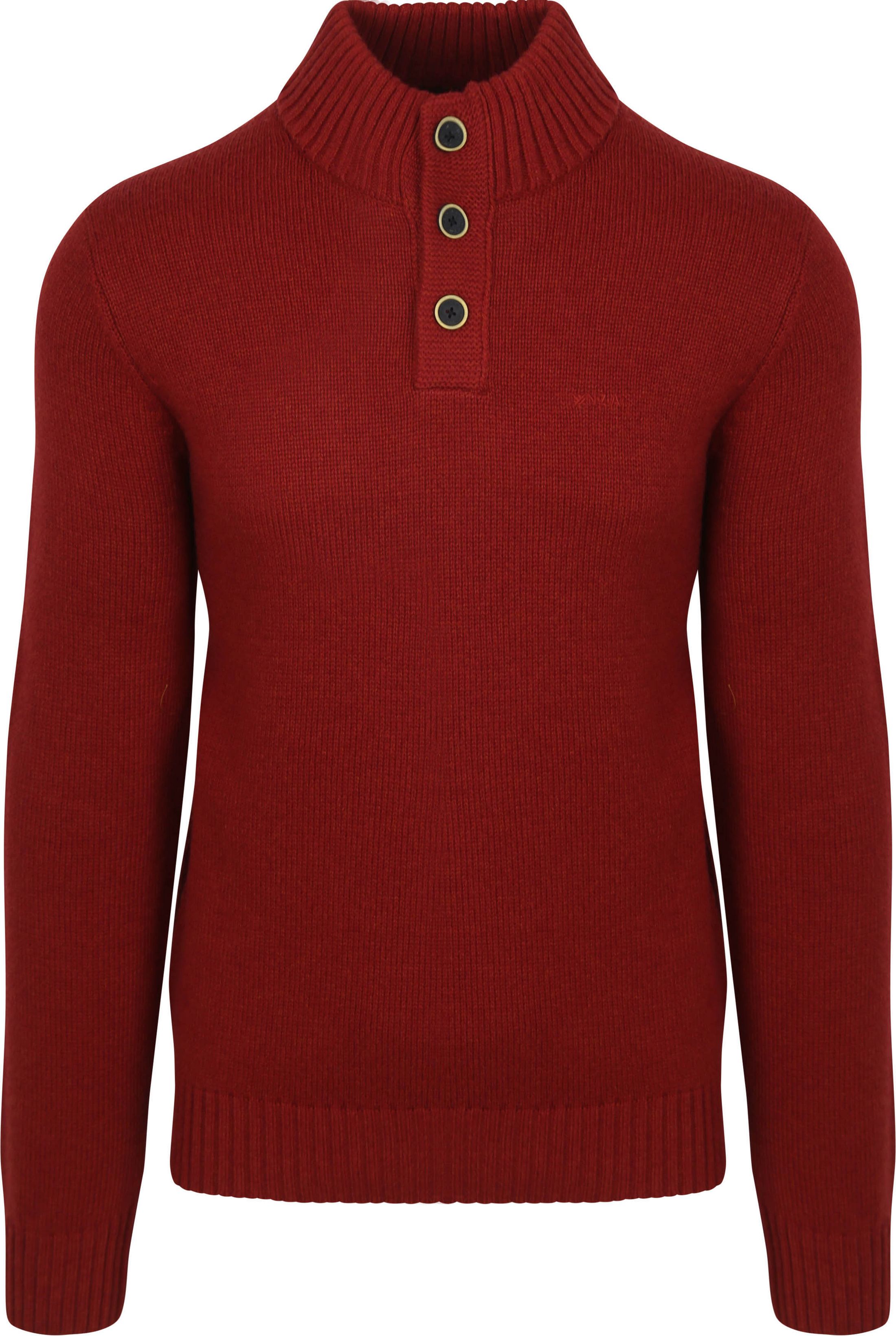 NZA Pullover Mocker Adan Cherry Red 25HN419-1570 order online | Suitable