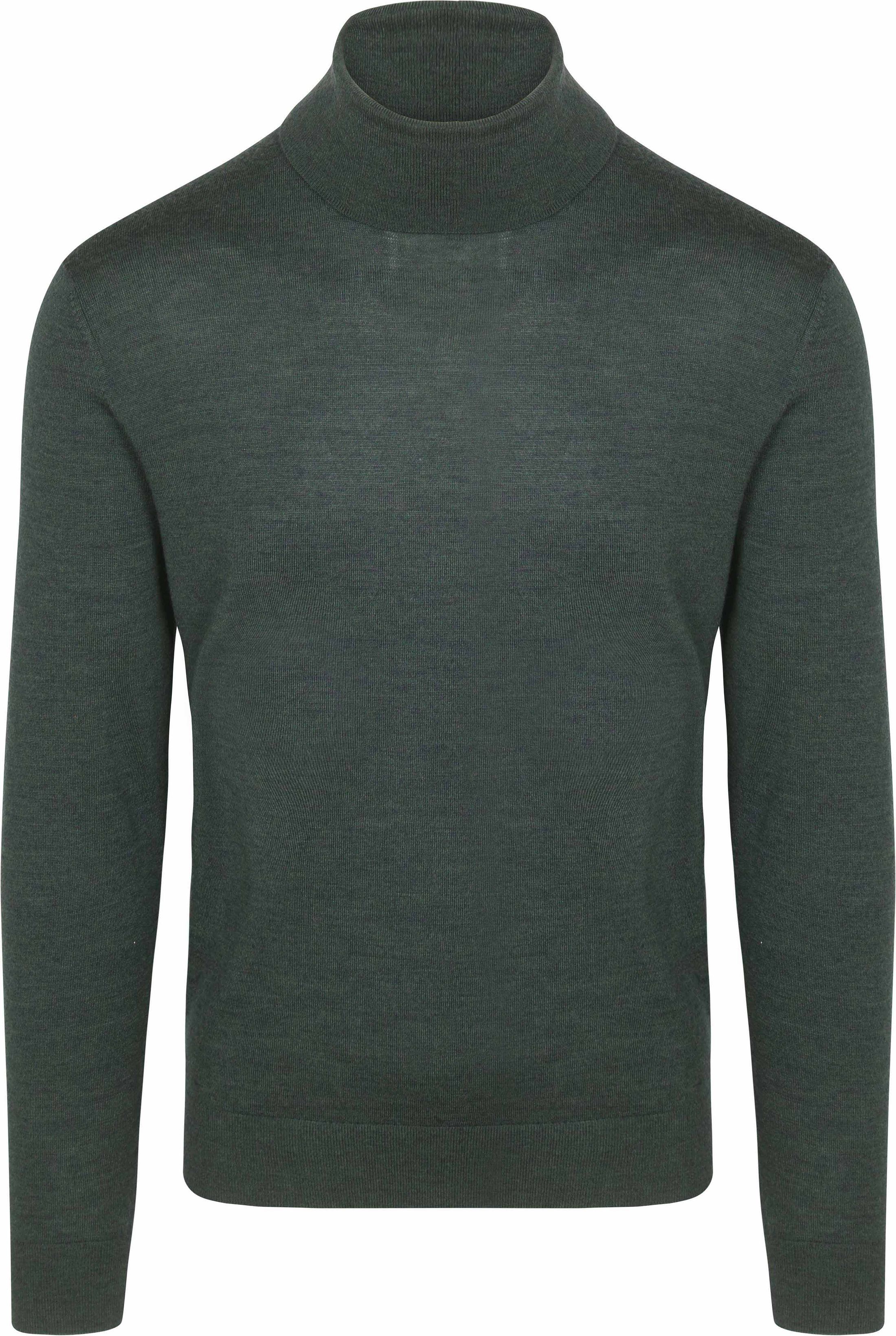 Suitable Merino Rollkragen Melange Dunkelgrün PU-MRI-C-24 195416 Green kaufen | Suitable