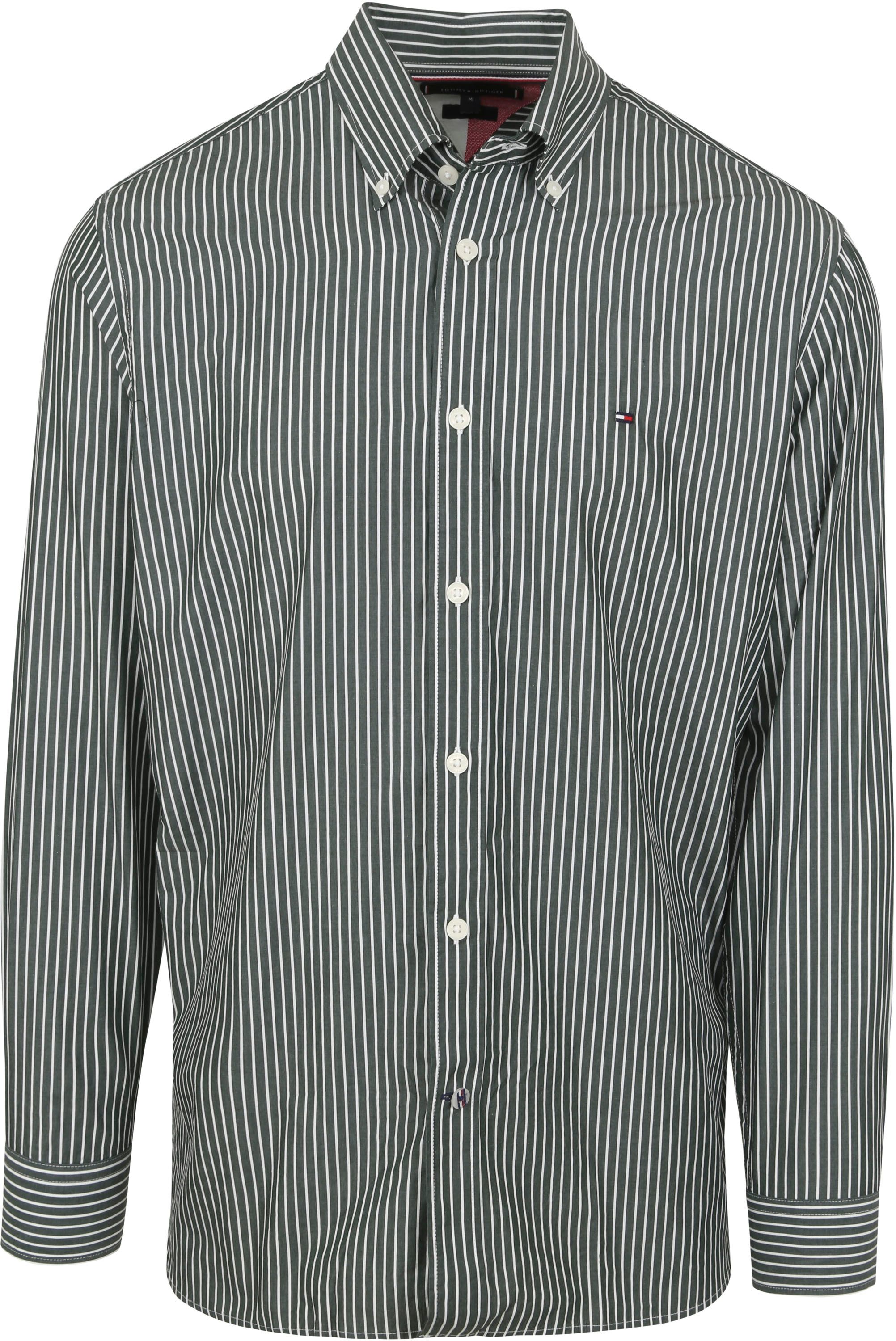 Tommy Hilfiger Shirt Stripe  Green size L