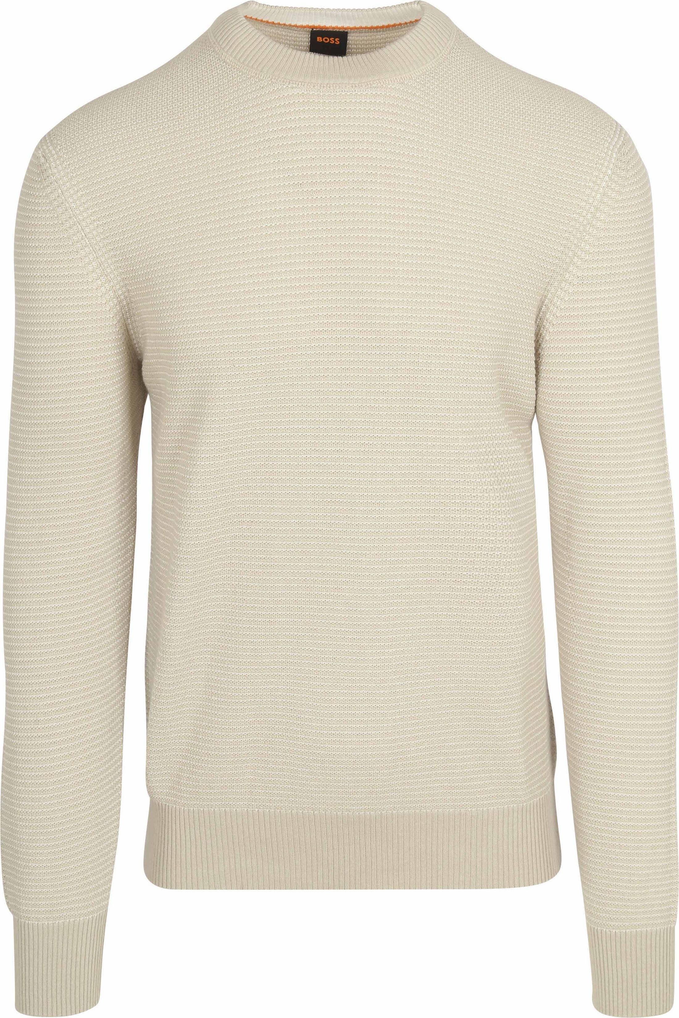 BOSS Pullover Amercury Ecru 50523575-271 order online | Suitable