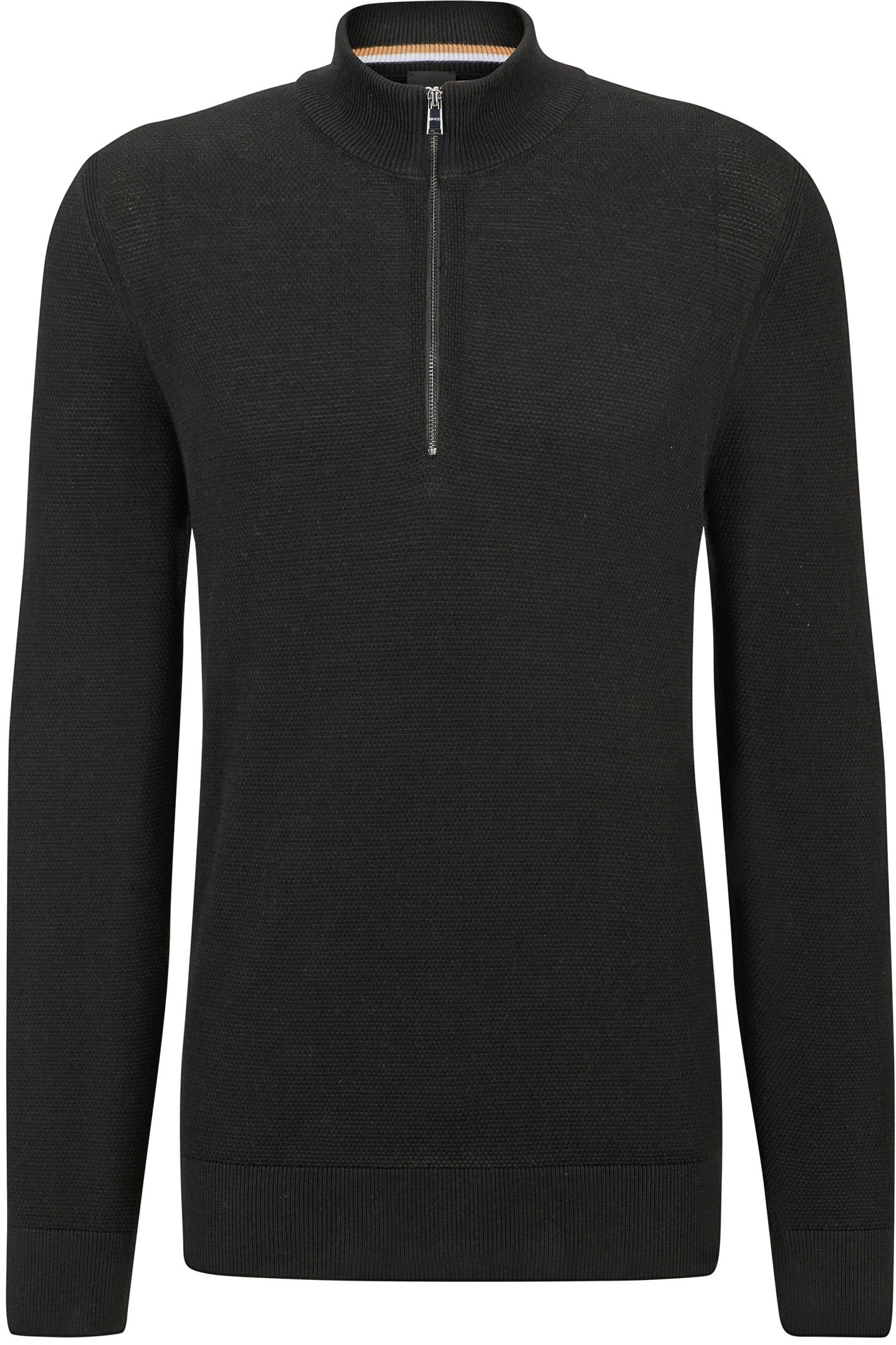 BOSS Ebrando-P Half Zip Sweater Black 50505997-001 order online | Suitable