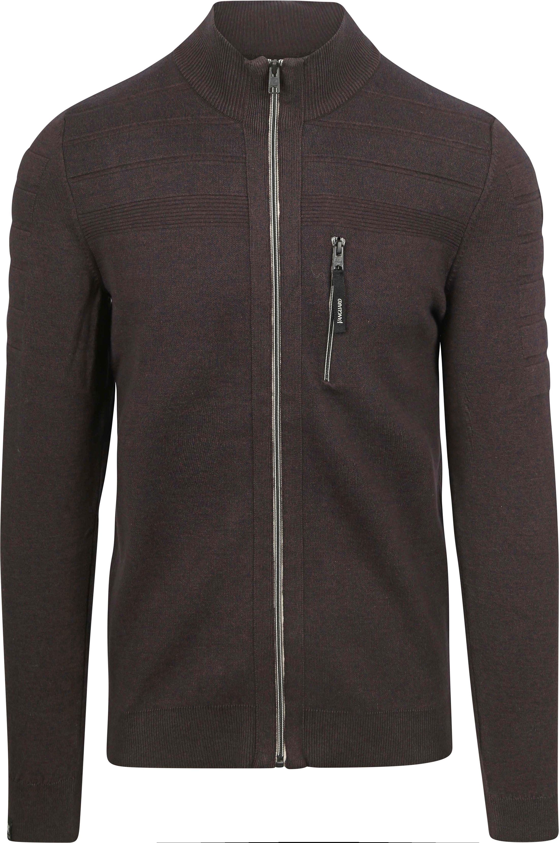 Vanguard Vest Bonded Mouline Bruin VKC2409374-8292 kopen | Suitable