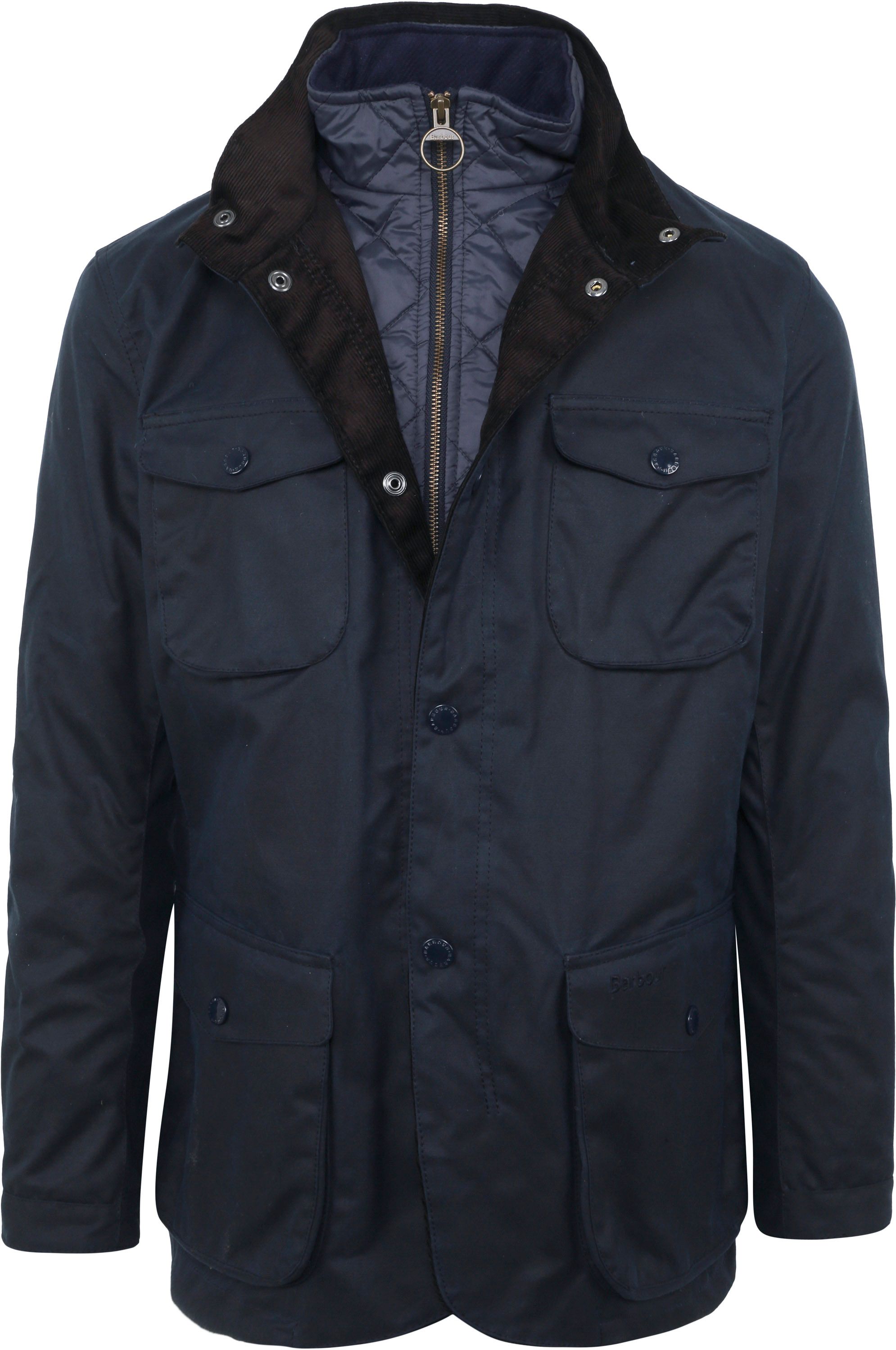 Barbour Wax Jacket Ogston Dark Blue MWX0700-NY51
