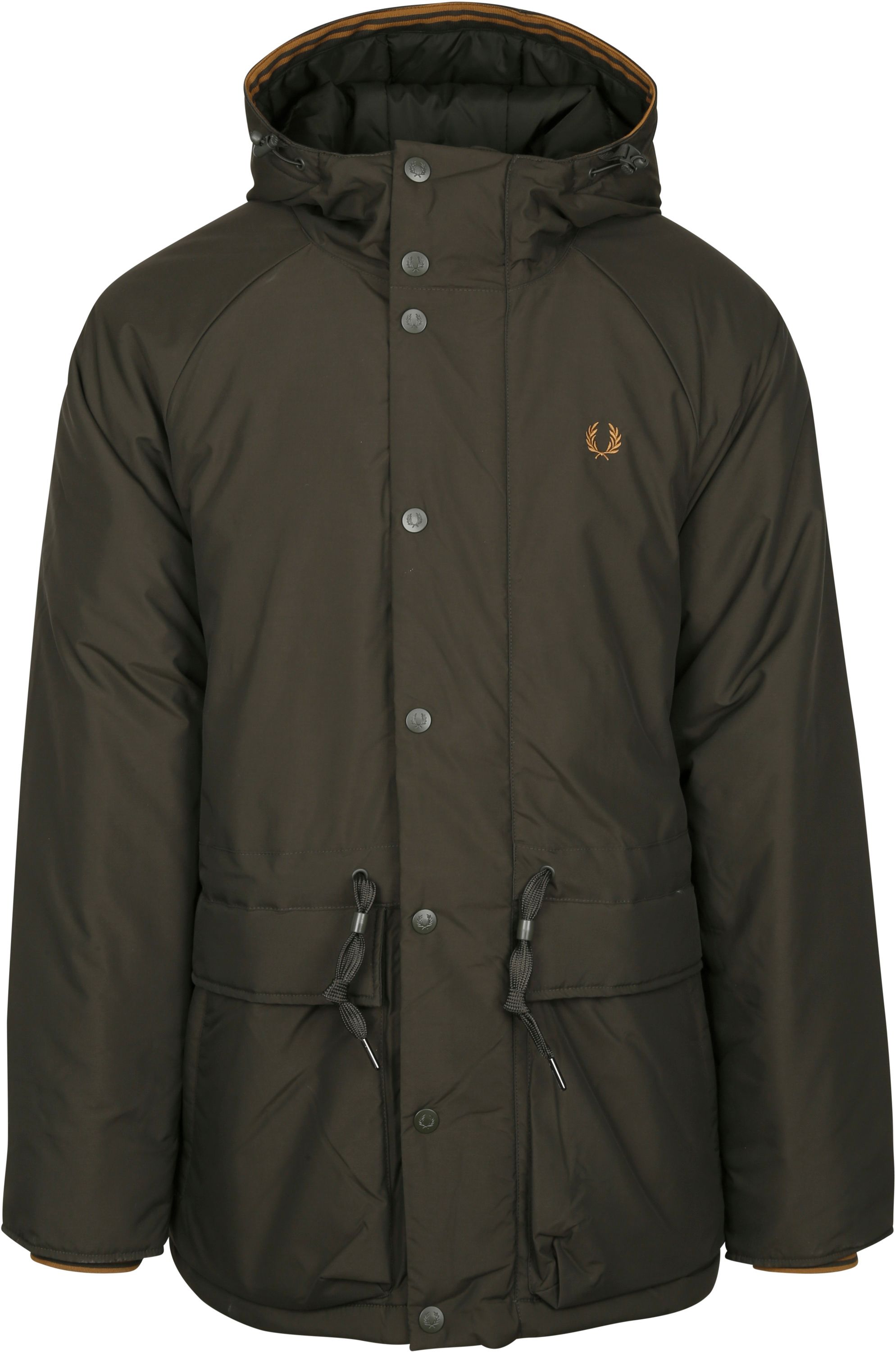 Fred Perry Padded Jacket Dark Dark Green Green size M