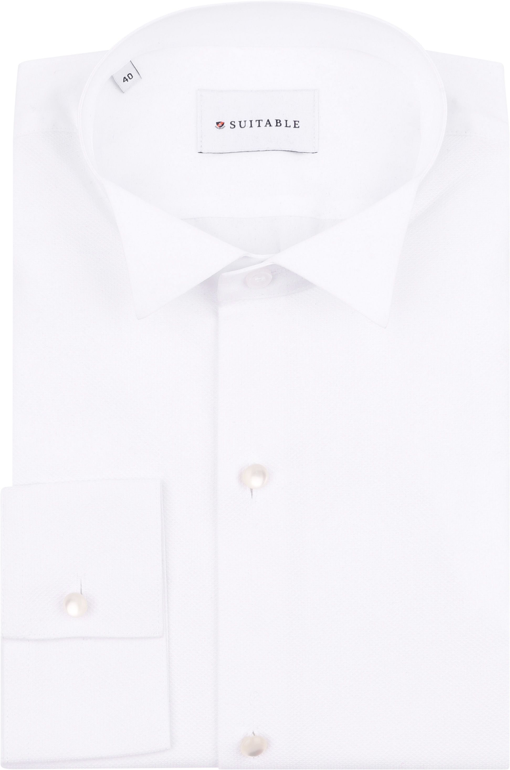 Rok Shirt Wit Moldau SH-RK-MOLDAU-PIQ kopen | Suitable