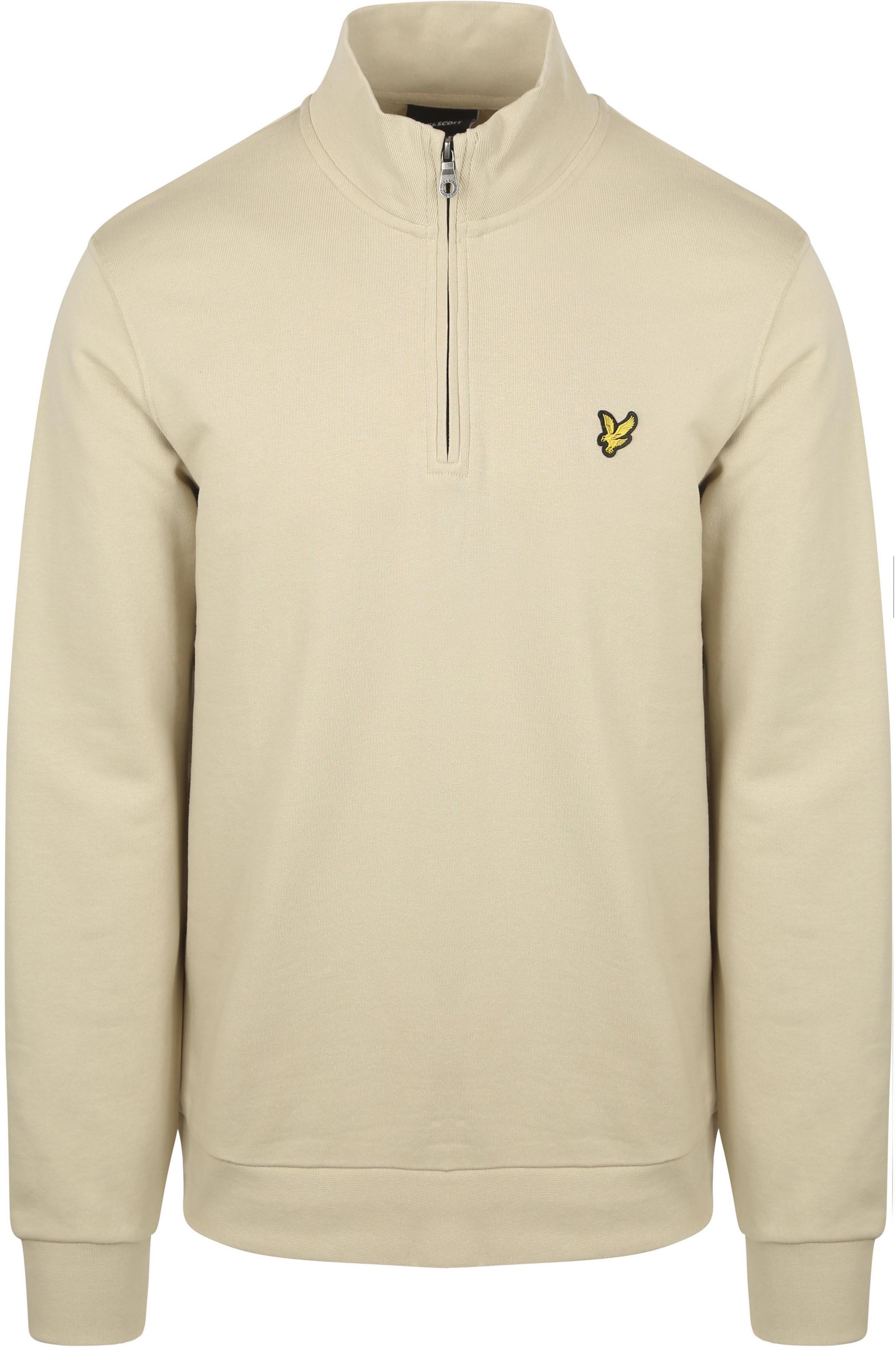 Lyle & Scott Sweat Half Zip Greige order online | ML2022V-X865 | Suitable Lithuania