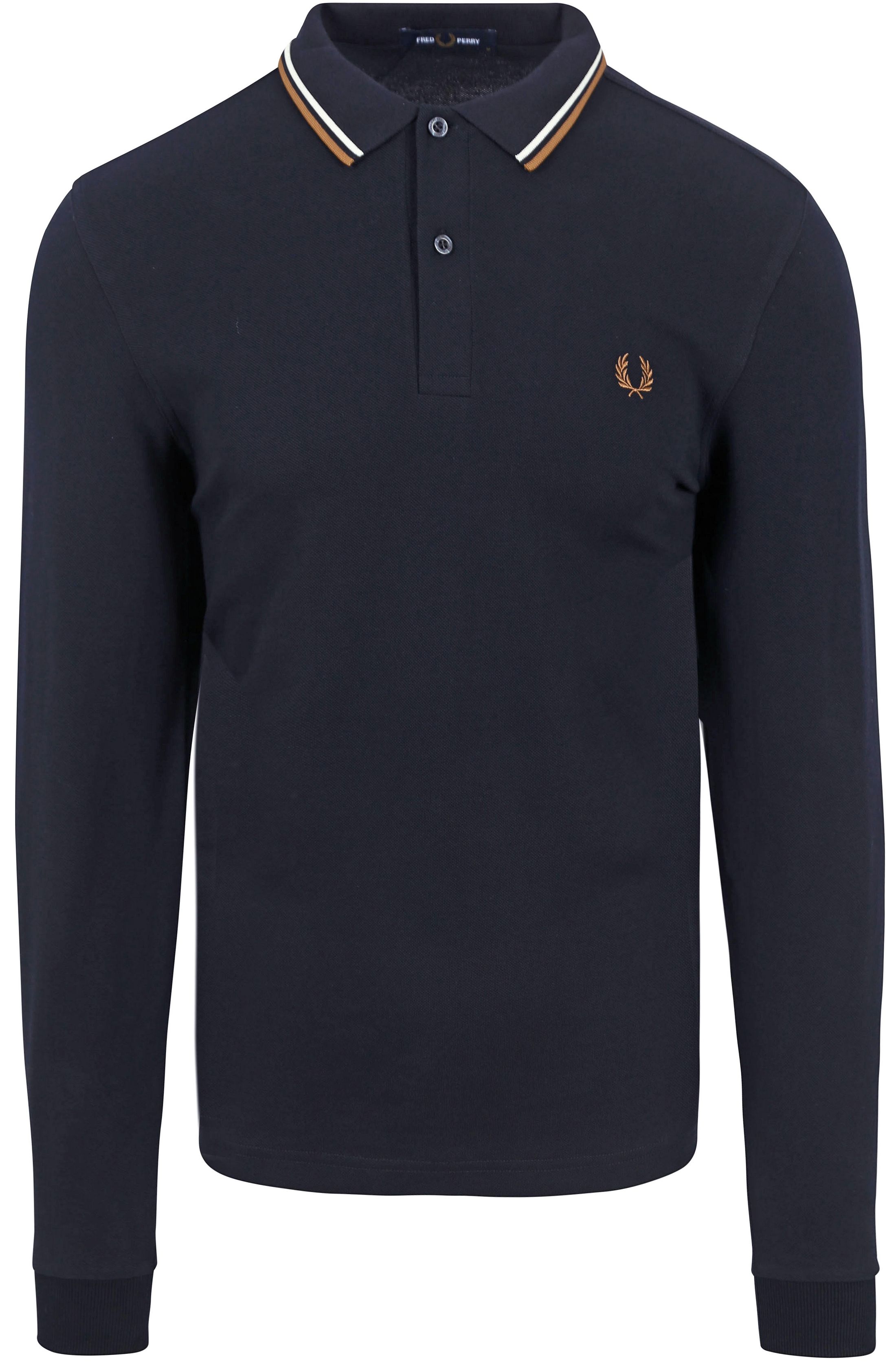 Mens fred perry long sleeve polo best sale