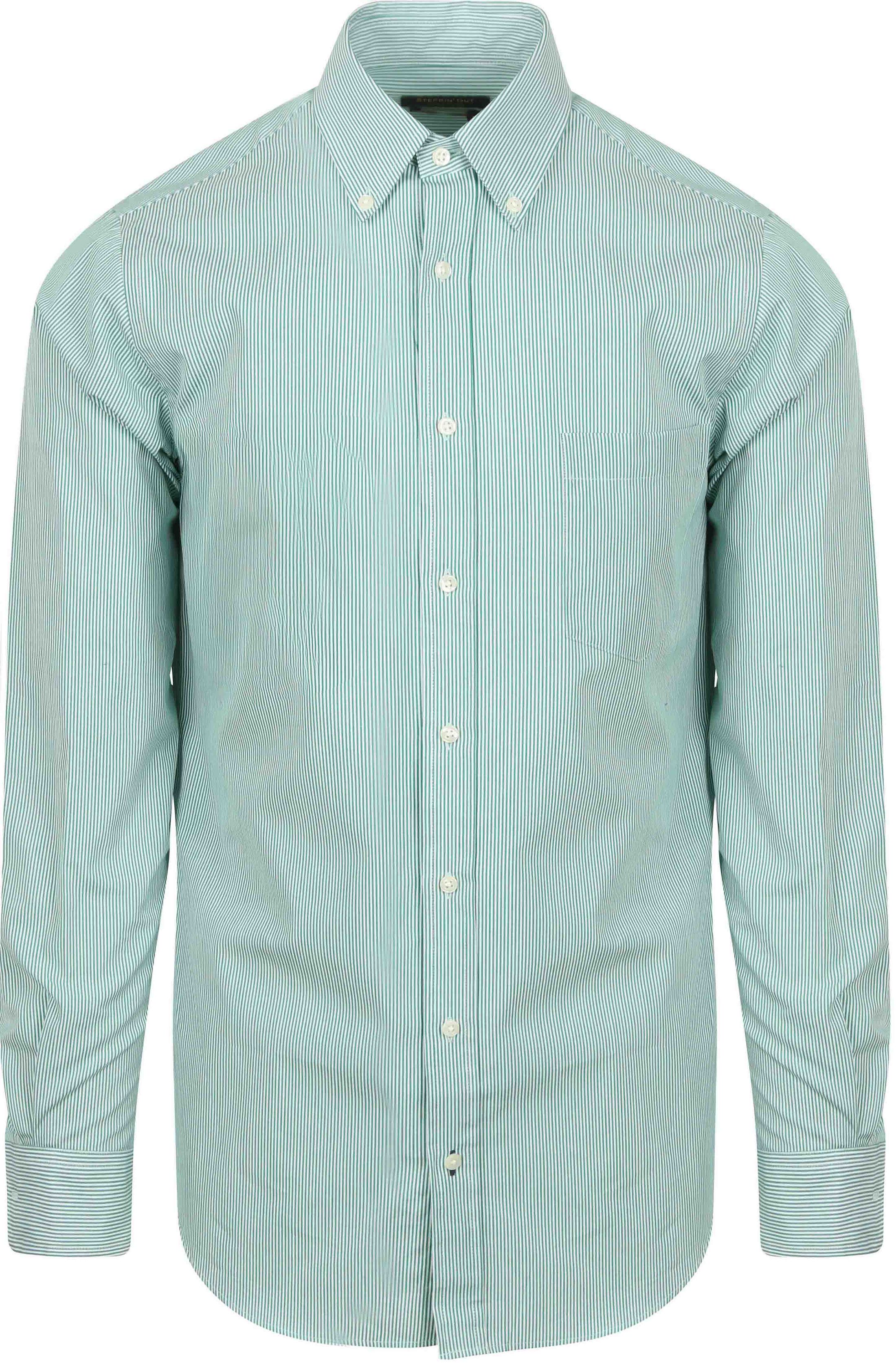Steppin' Out Shirt Stripe Green order online | SH-STEPP-BD-05 Pin Stripe Green | Suitable Lithuania