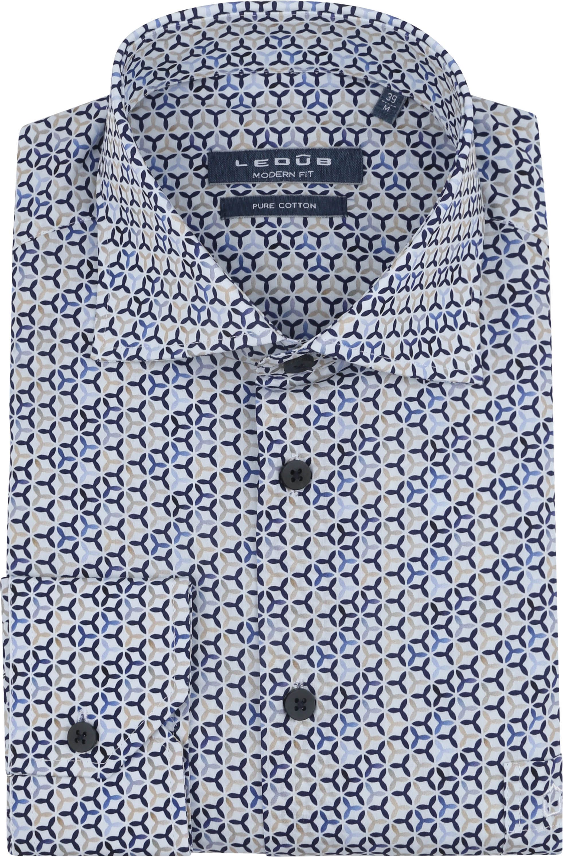 Ledub Shirt Print Blue  0142320-911000 order online | Suitable