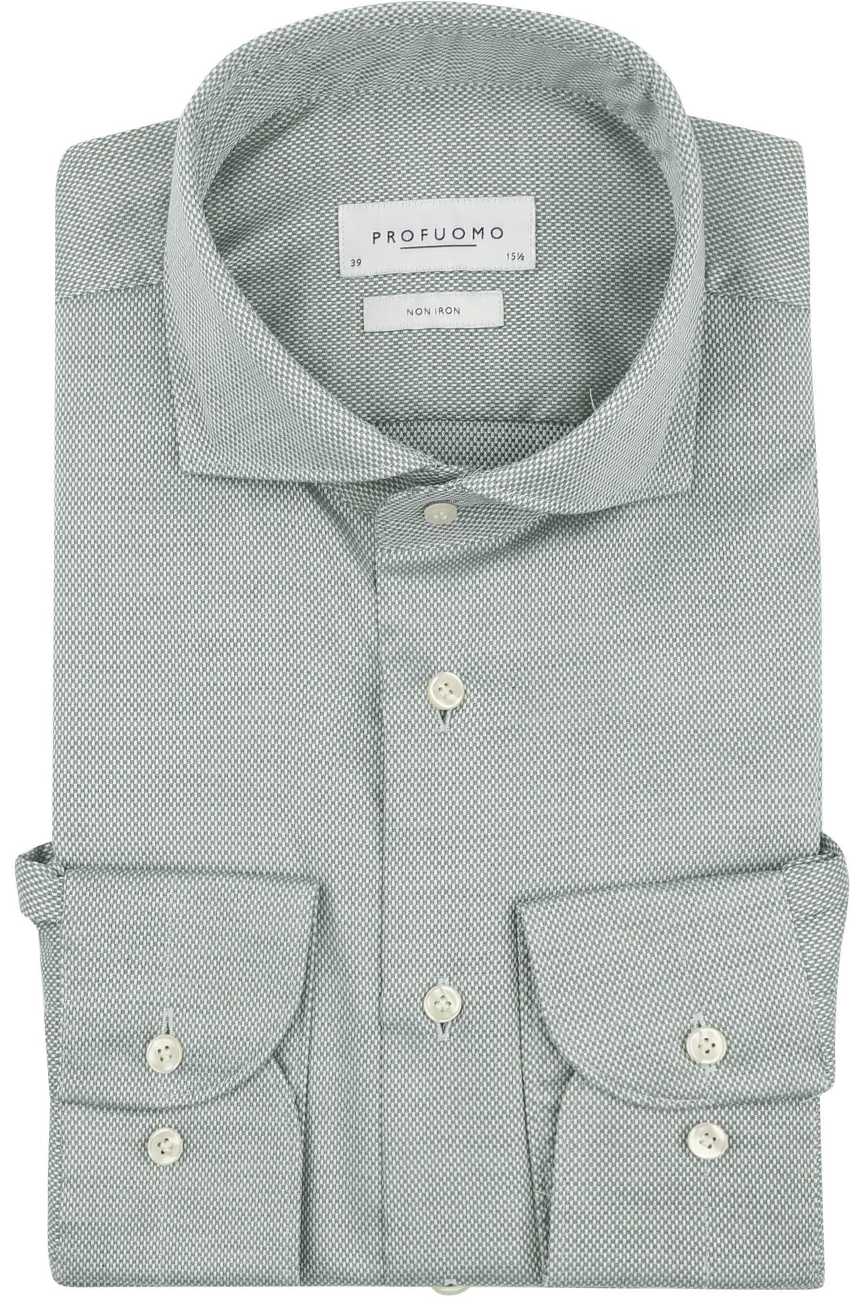 Profuomo Basketweave Shirt Green PPWH30001C-Z order online | Suitable
