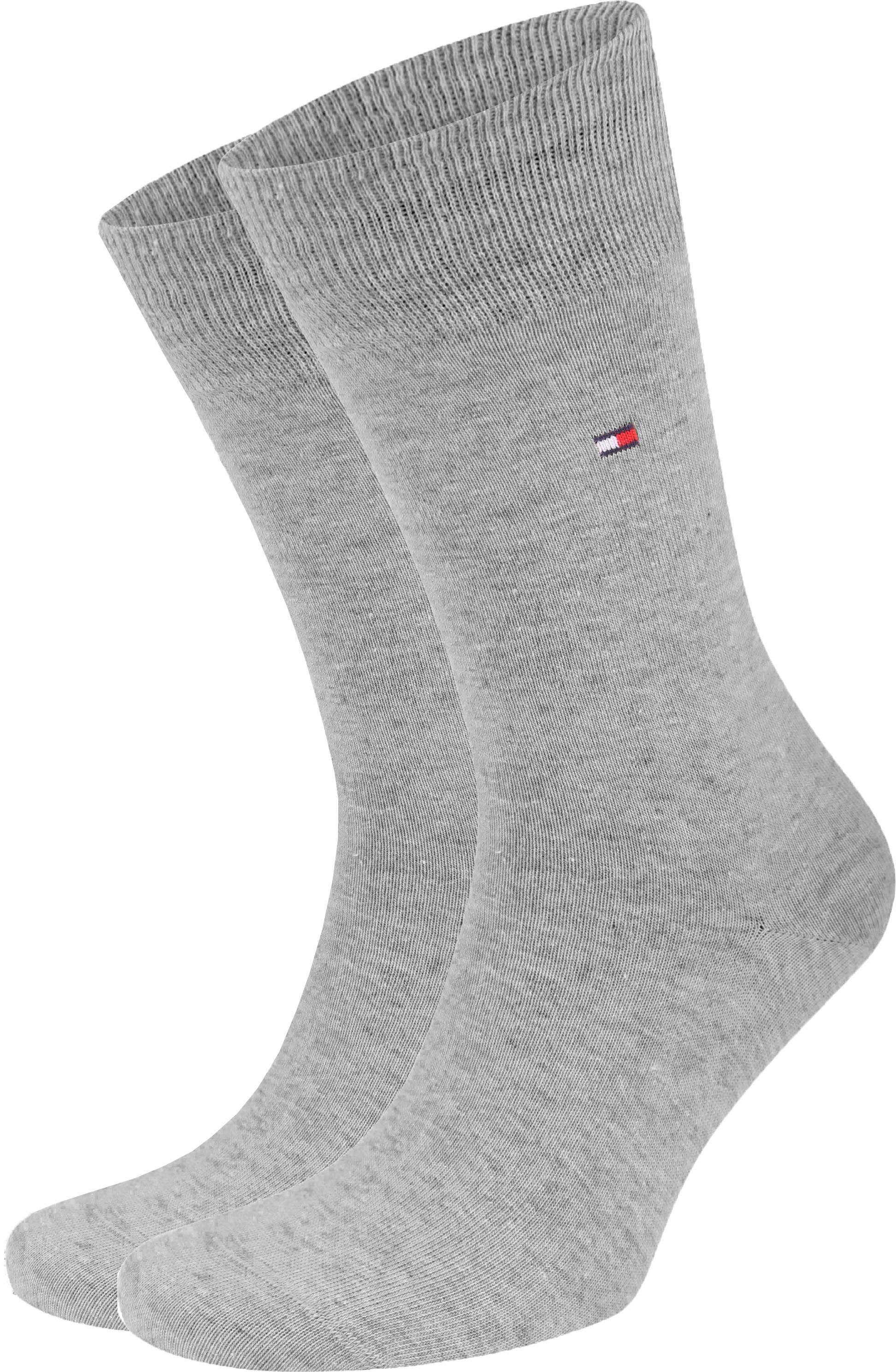 Tommy Hilfiger Classic 2-Pack Sokken Grijs 371111-758 kopen | Suitable